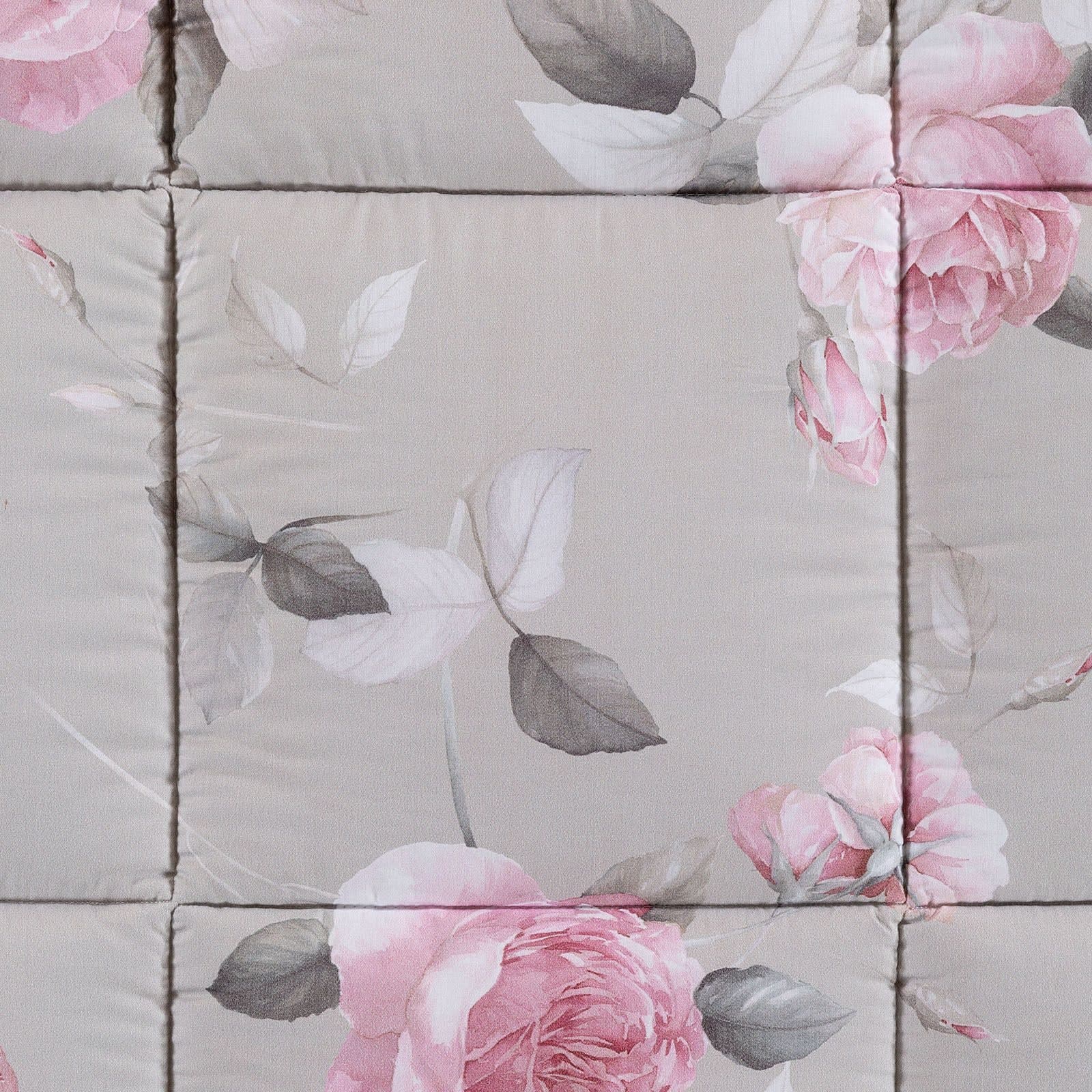 Trapunta Fantasia Bella Rosa ! Caleffi in Cotone - Eleganza e Comfort per Ogni Stagione - 4