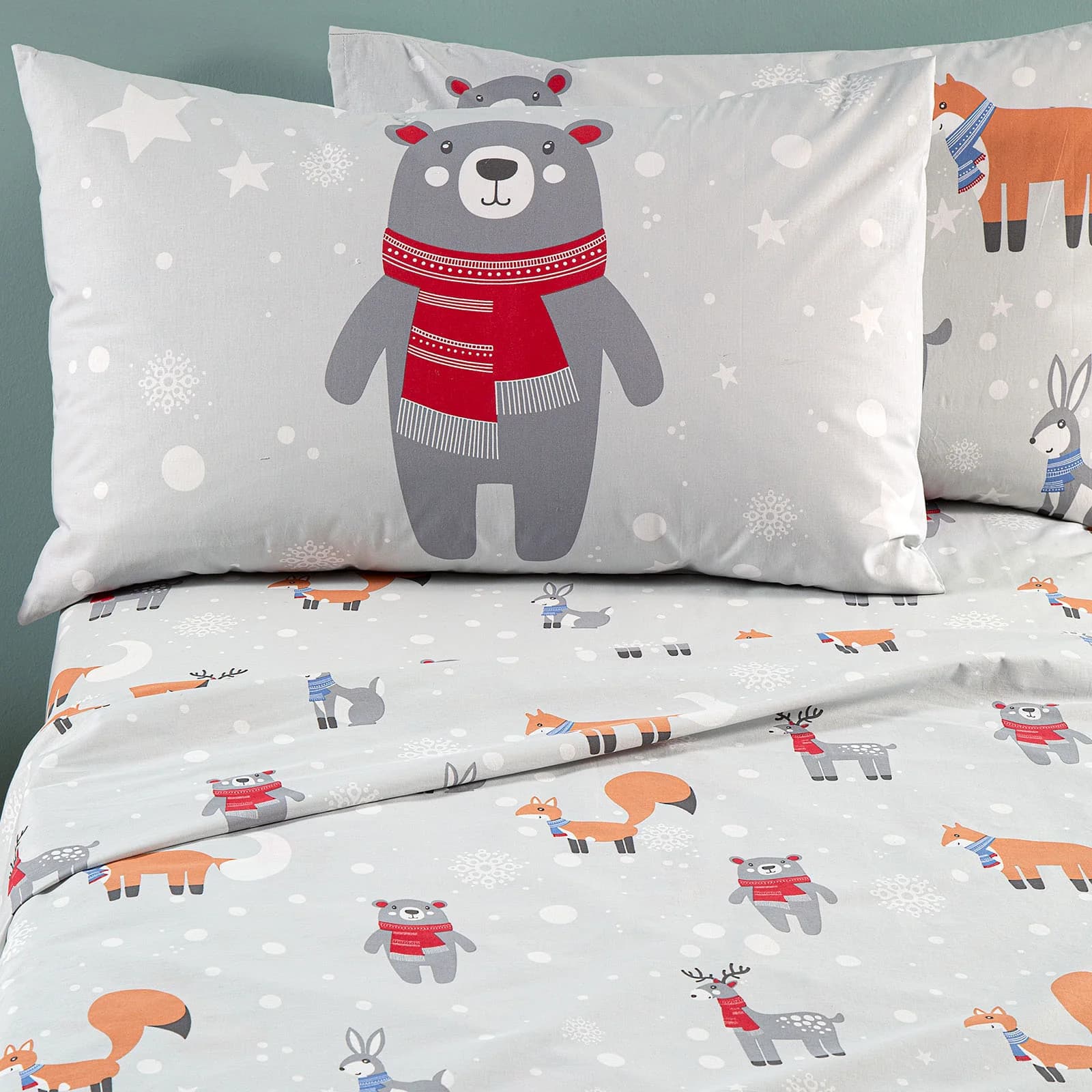 Lenzuola Bimbi Teddy ! Caleffi Kids Completo Puro cotone - 6
