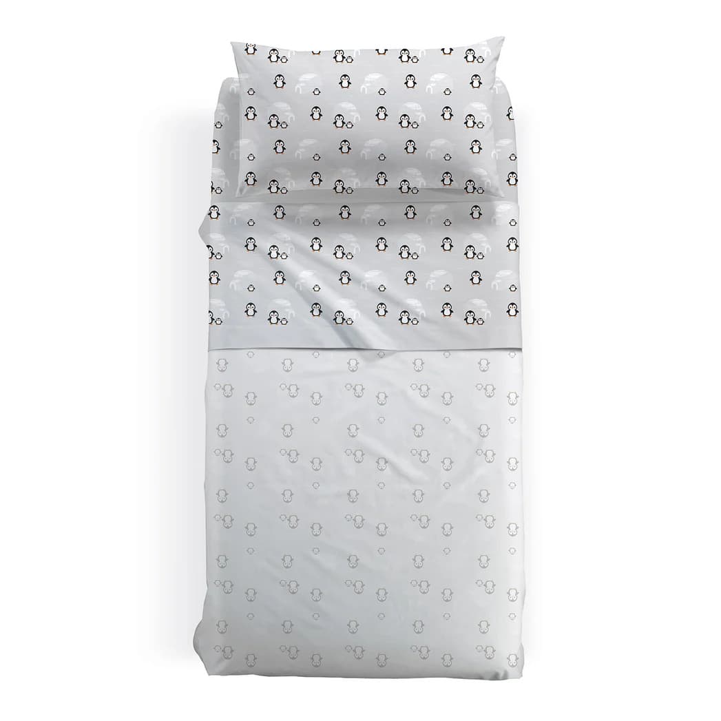 Lenzuola Bimbi Alaska ! Caleffi Kids: Completo Flanella Calda, Sogni Artici e Comfort Invernale - 2