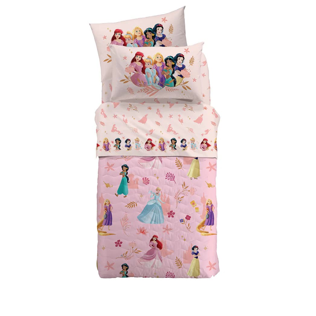 Lenzuola Magic Princess ! Caleffi Kids Disney in Puro Cotone - 2