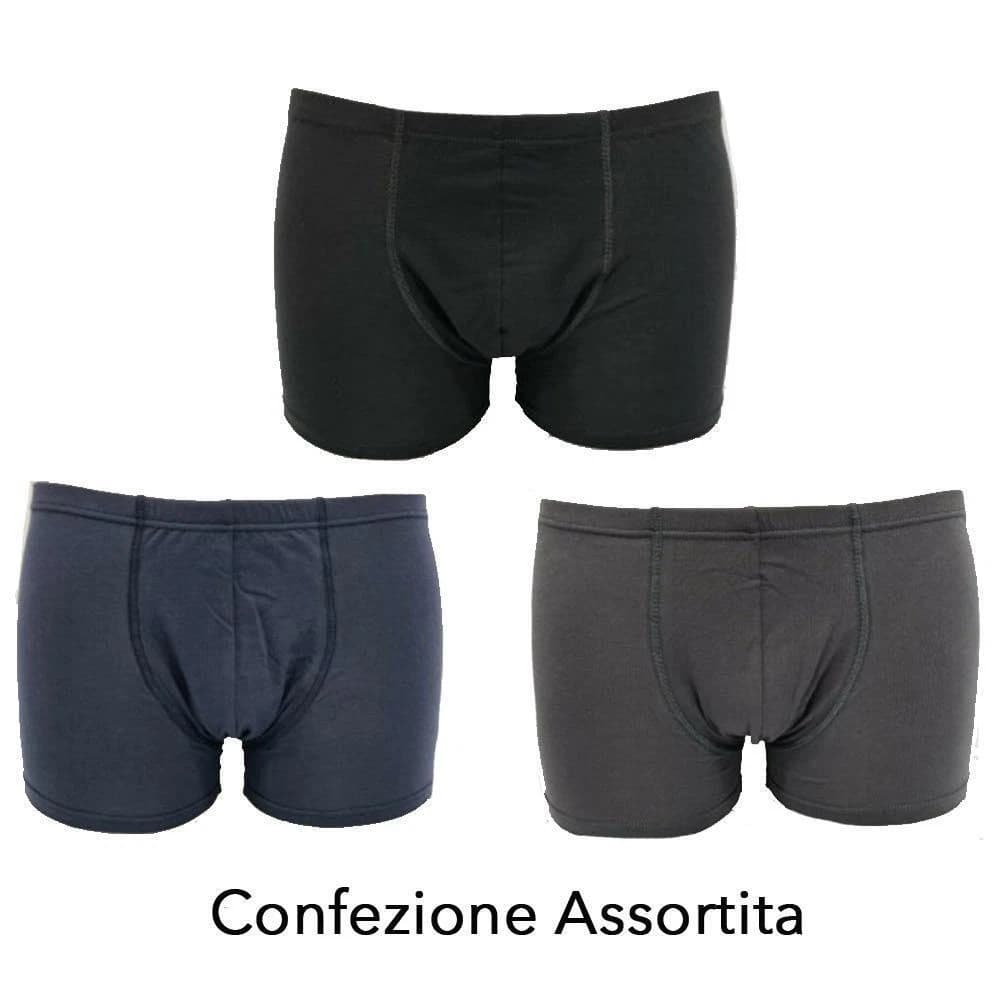 Boxer Ragno 60144Z in Cotone Elasticizzato – Comfort Dinamico – Confezione 3 Pezzi - 12