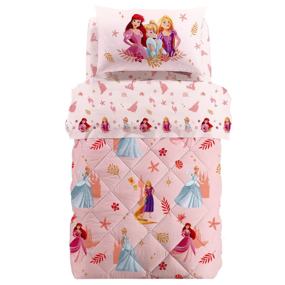 Trapunta Magic Princess ! Caleffi Kids Disney in Puro Cotone - 2