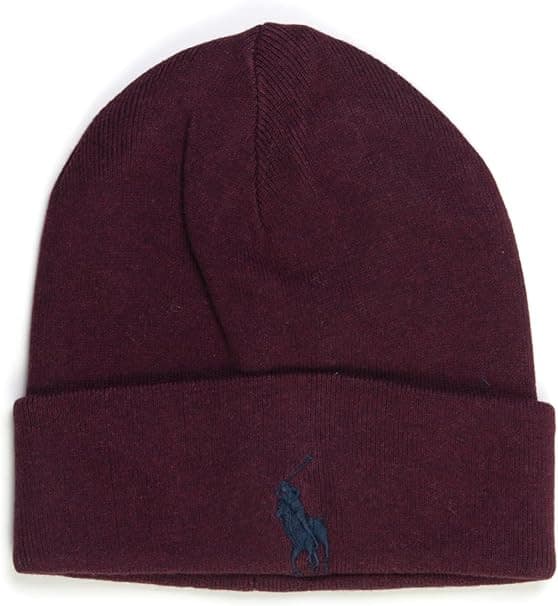 Berretto in Lana con Pony ! Ralph Lauren, Cavallino Ricamato, Stile Inconfondibile - 9