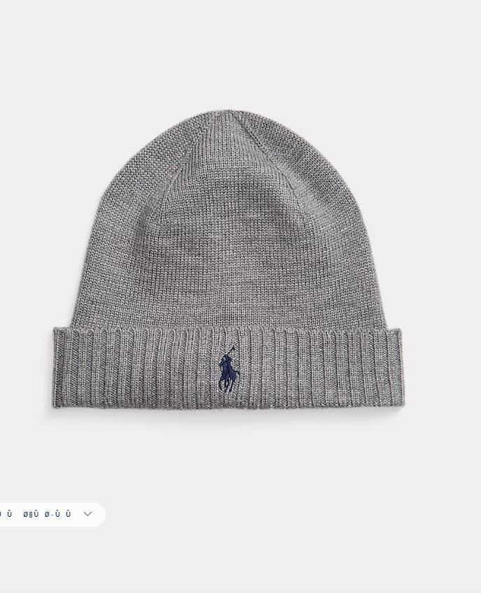 Berretto in Lana con Pony ! Ralph Lauren, Cavallino Ricamato, Stile Inconfondibile - 10