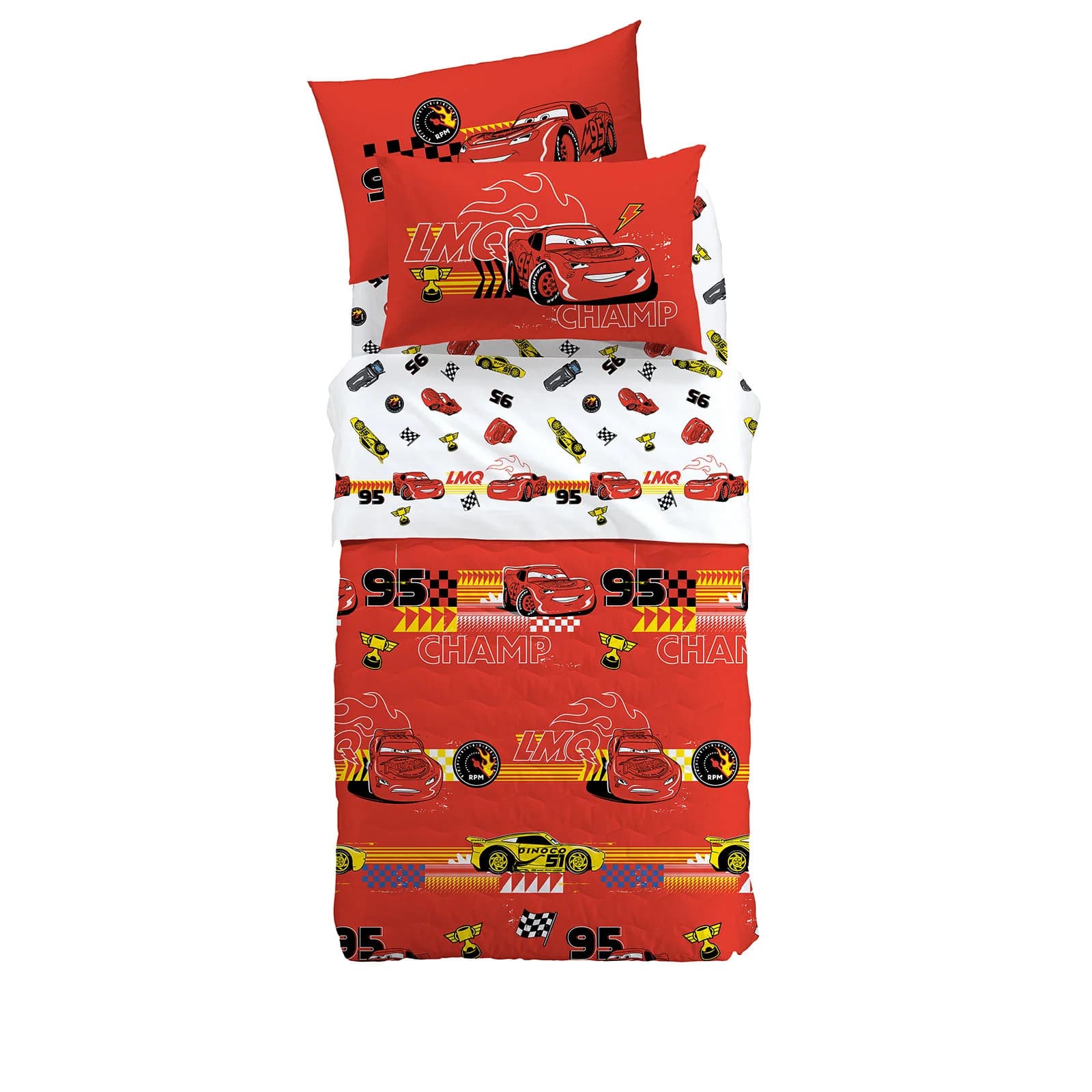 Lenzuola Cars 95 ! Caleffi Kids Disney in Puro Cotone – Lusso e Comfort - 2