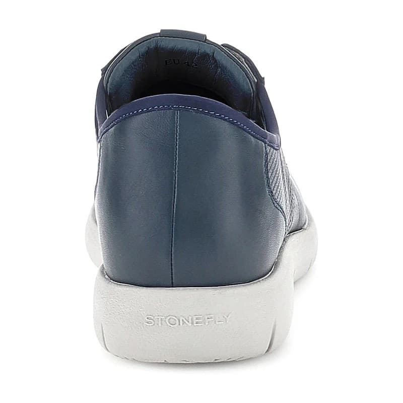 Stonefly sneakers uomo Stream 42 nappa blu 223430 - 5
