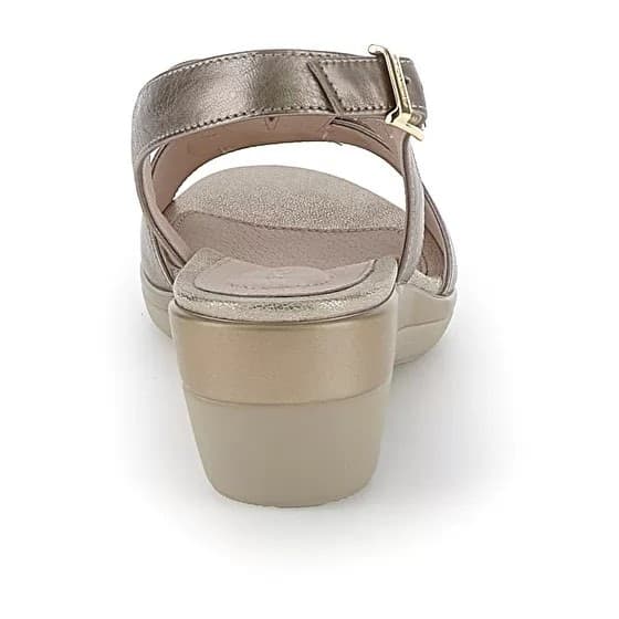 Stonefly sandalo Vanity III in nappa metal fizz 220860 - 5