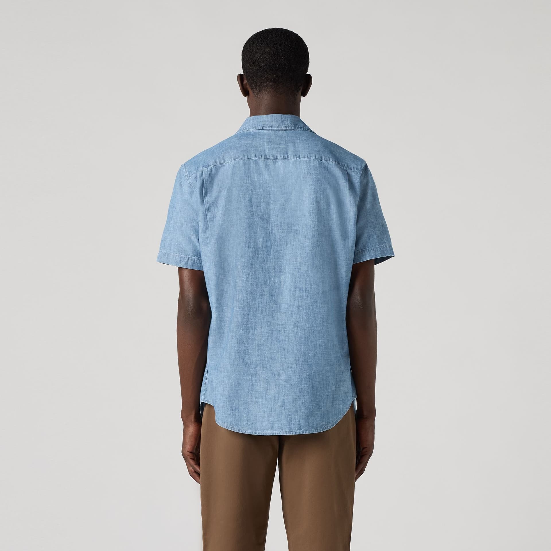 Levi's Camicia Uomo Sunset One Pocket Blu Chambray Manica Corta Cotone 866240062 newfp in Camicie casual Broadway Red - Barletta, commercioVirtuoso.it