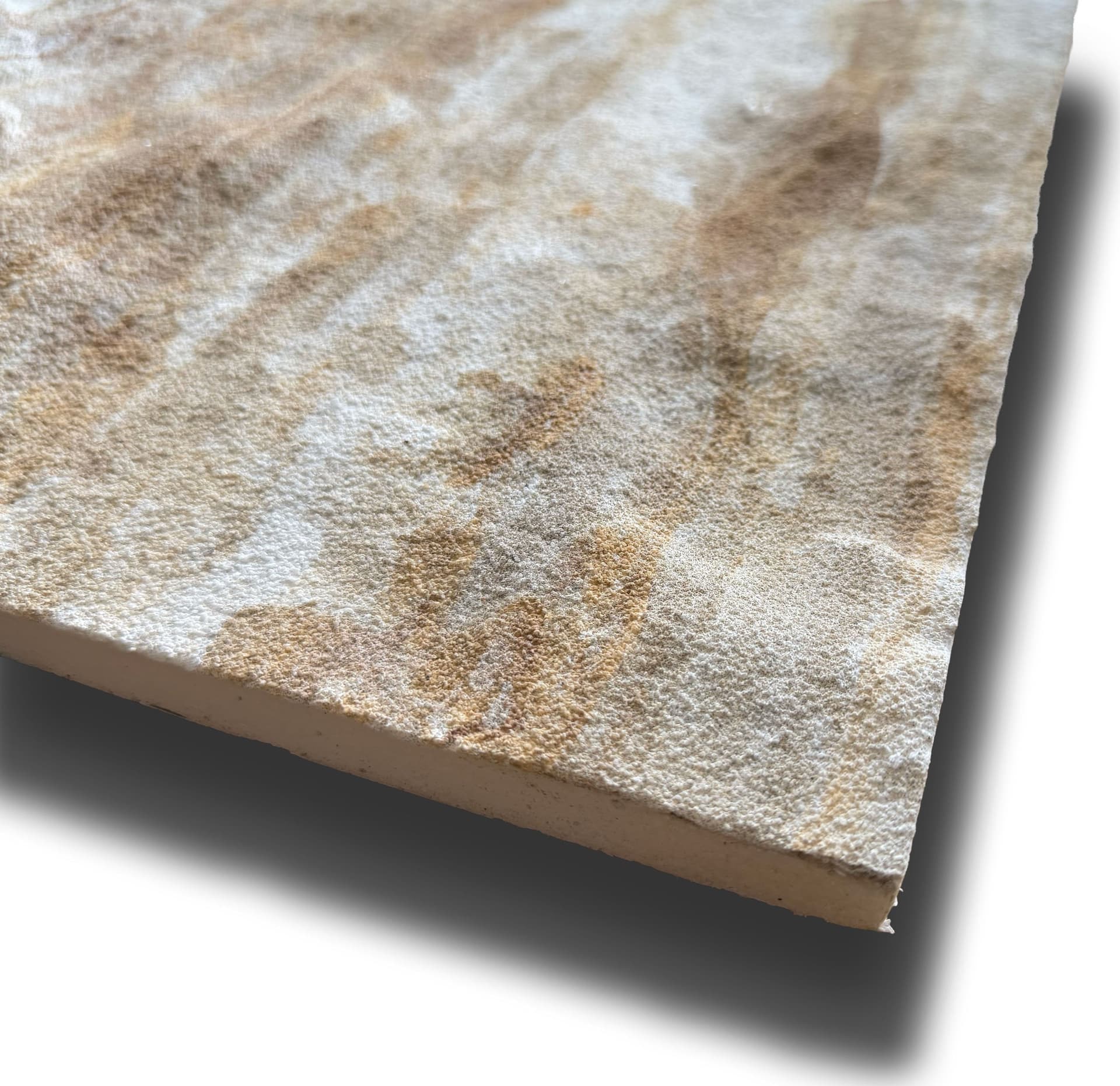 CAPPOTTO esterno - interno isolante in STYROFOAM 3D spess. 2,5cm (120x50cm) con resine e malta Marmo di cava Grezzo in Pannelli a muro 3D Eternal Parquet - Ariano Irpino, commercioVirtuoso.it