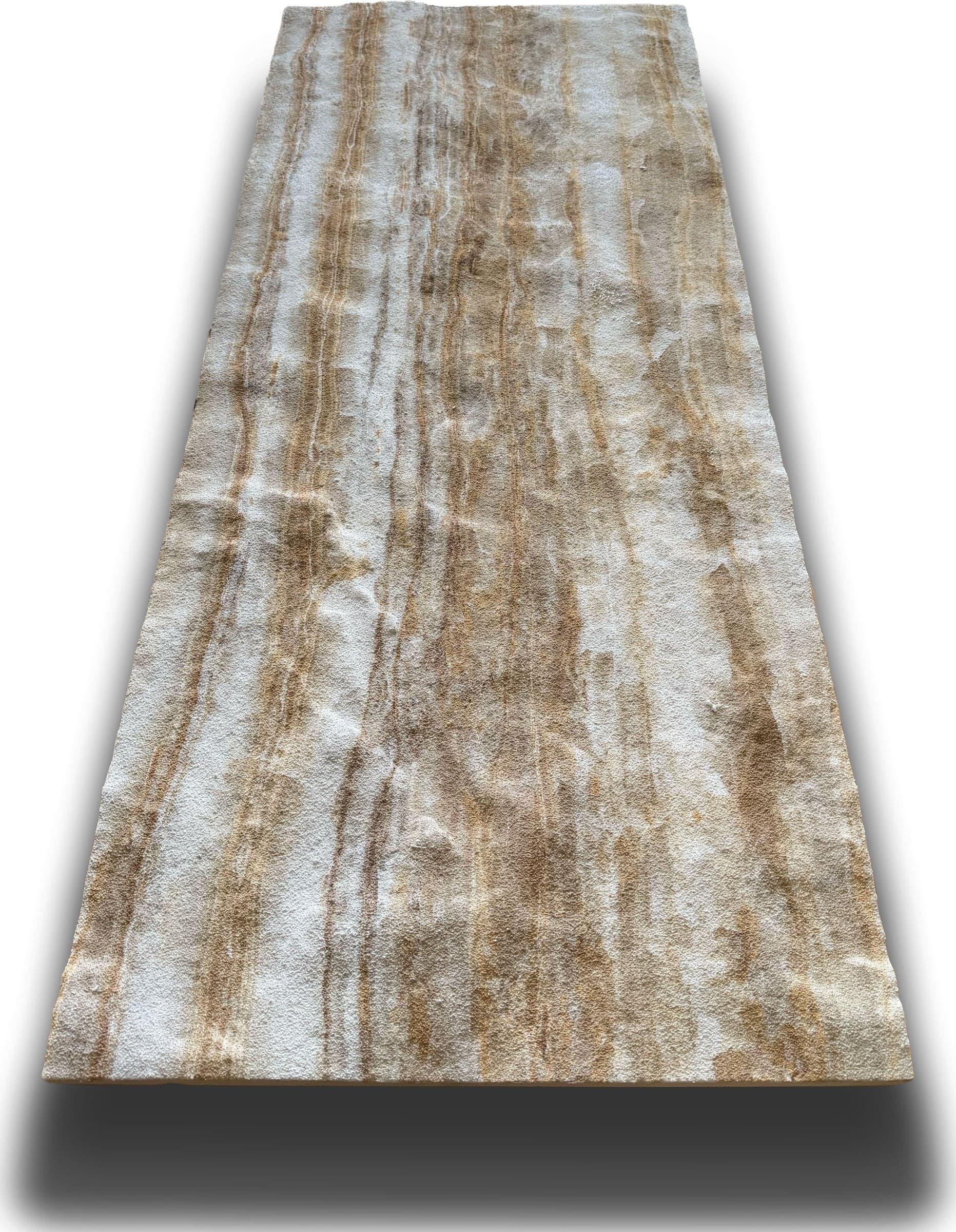 CAPPOTTO esterno - interno isolante in STYROFOAM 3D spess. 2,5cm (120x50cm) con resine e malta Marmo di cava Grezzo in Pannelli a muro 3D Eternal Parquet - Ariano Irpino, commercioVirtuoso.it