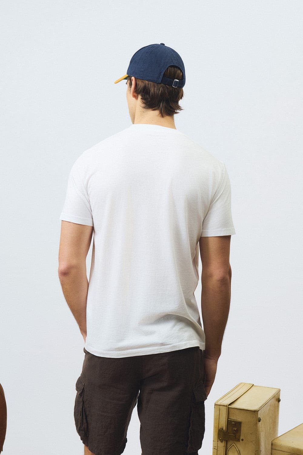Roy Roger's T-Shirt Uomo in Cotone Supima Bianco Regular Fit con Micro Logo in T-shirt Broadway Red - Barletta, commercioVirtuoso.it