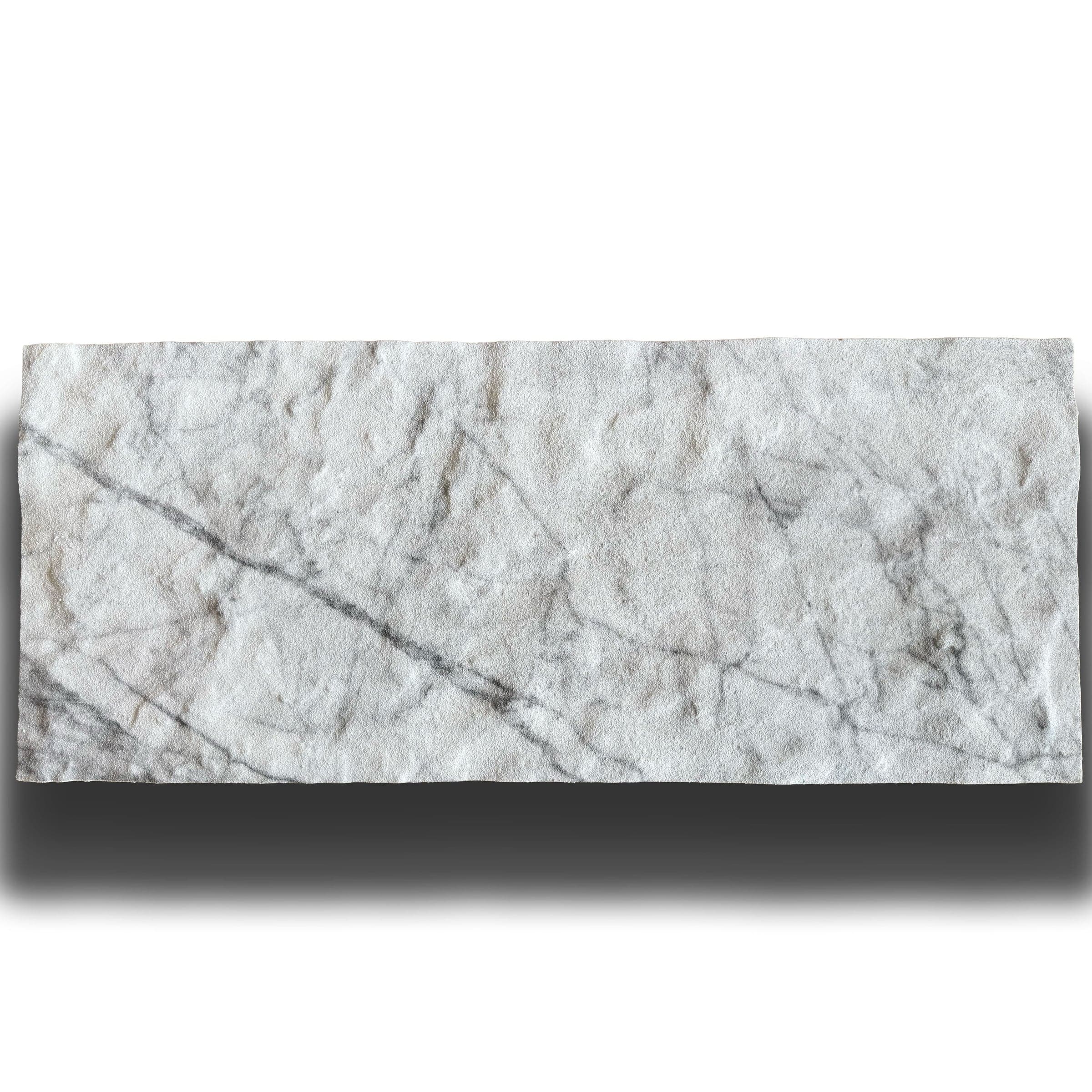 CAPPOTTO esterno - interno isolante in STYROFOAM 3D spess. 2,5cm (120x50cm) con resine e malta Carrara grezzo in Pannelli a muro 3D Eternal Parquet - Ariano Irpino, commercioVirtuoso.it
