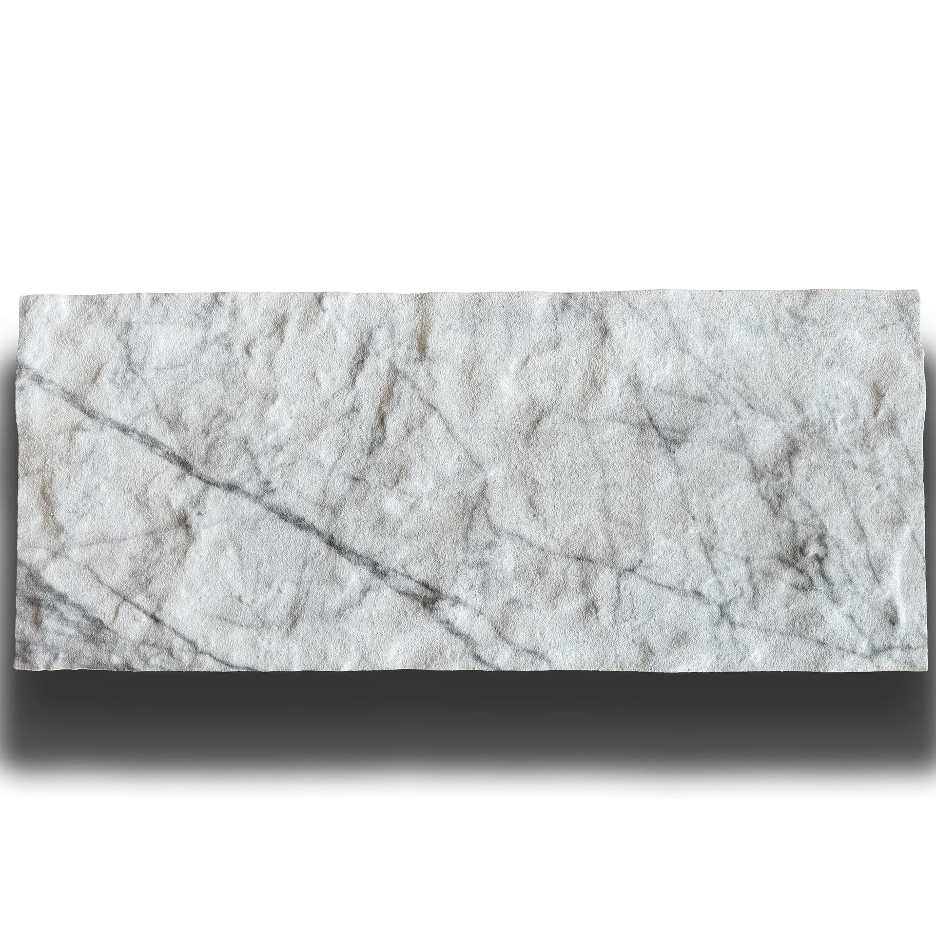 CAPPOTTO esterno - interno isolante in STYROFOAM 3D spess. 2,5cm (120x50cm) con resine e malta Carrara grezzo in Pannelli a muro 3D Eternal Parquet - Ariano Irpino, commercioVirtuoso.it