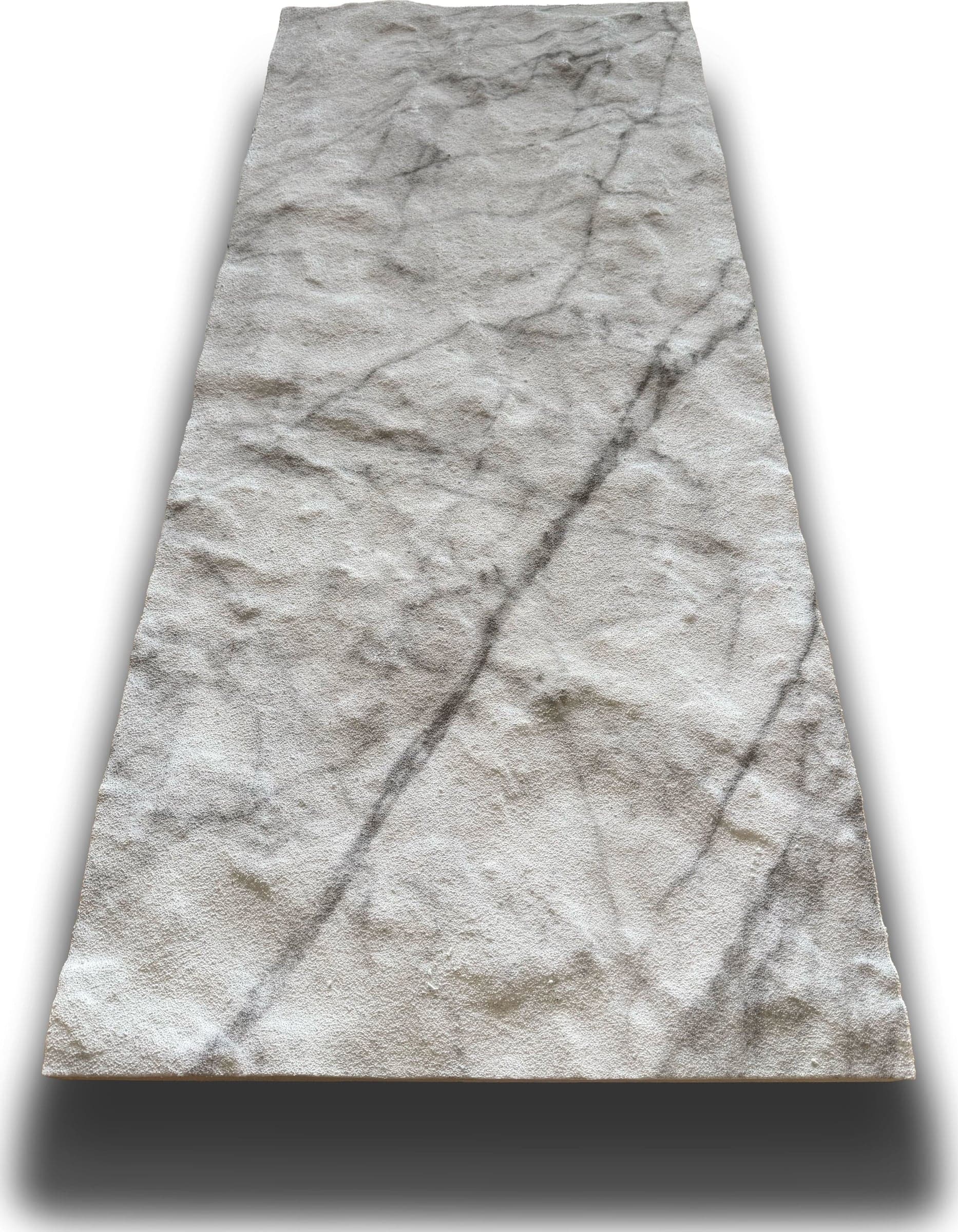 CAPPOTTO esterno - interno isolante in STYROFOAM 3D spess. 2,5cm (120x50cm) con resine e malta Carrara grezzo in Pannelli a muro 3D Eternal Parquet - Ariano Irpino, commercioVirtuoso.it