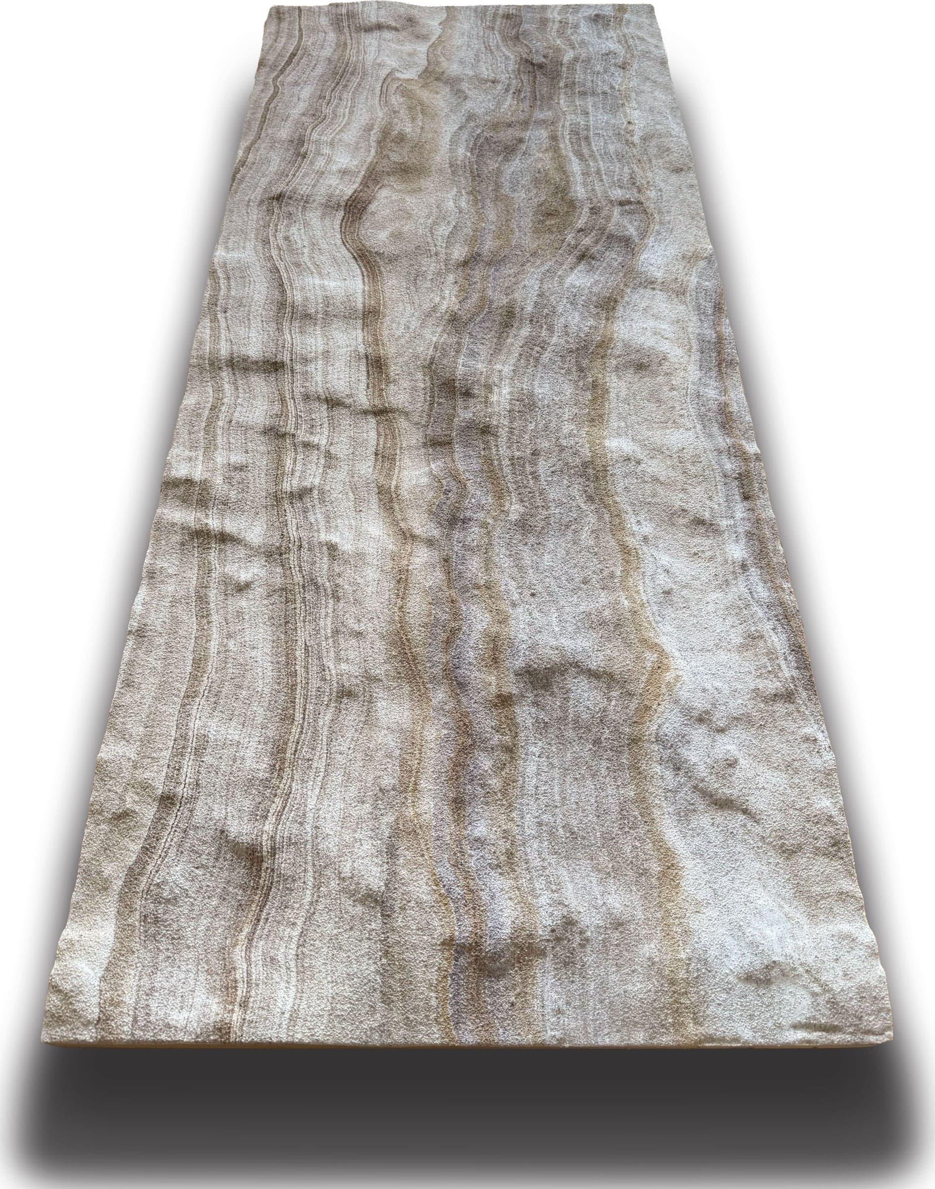 CAPPOTTO esterno - interno isolante in STYROFOAM 3D spess. 2,5cm (120x50cm) con resine e malta Marmo pregiato grezzo in Pannelli a muro 3D Eternal Parquet - Ariano Irpino, commercioVirtuoso.it