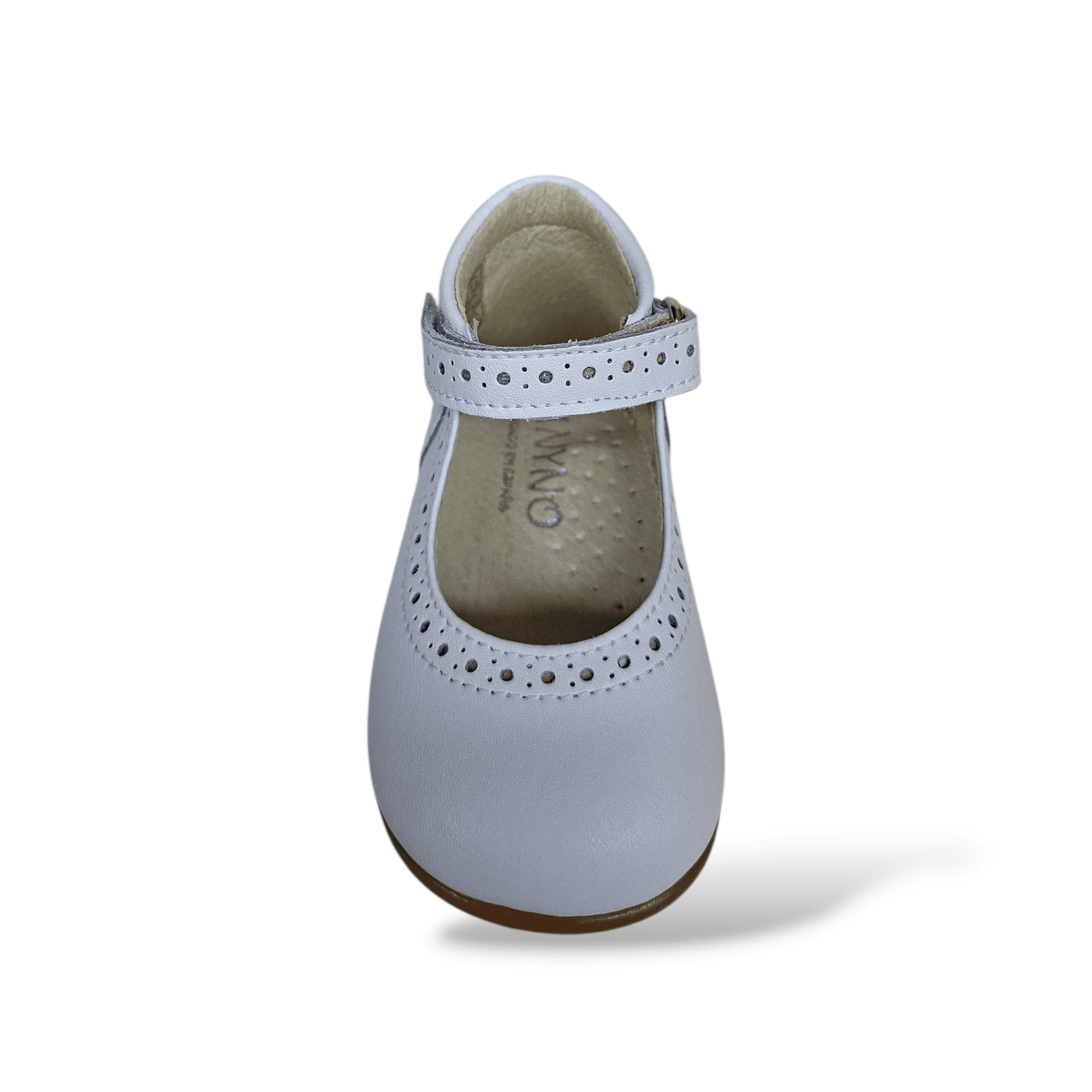 Ballerine bambina PANYNO bianco pelle fibbia primi passi cerimonia in Ballerine Scarpetteria Gica - Trani, commercioVirtuoso.it