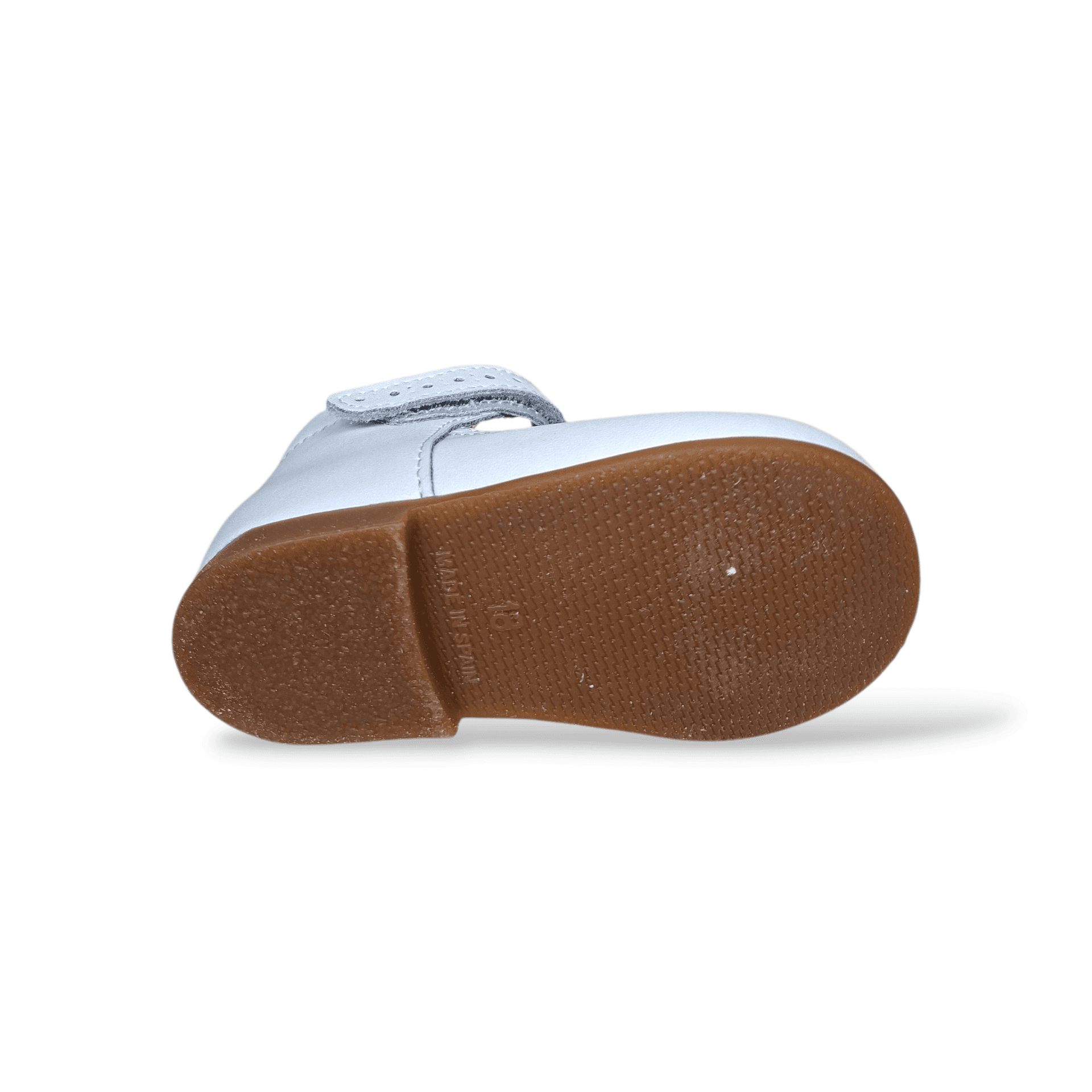 Ballerine Bambina PANYNO Bianco Pelle con Fibbia – Scarpe Primi Passi Eleganti per Cerimonia - 5