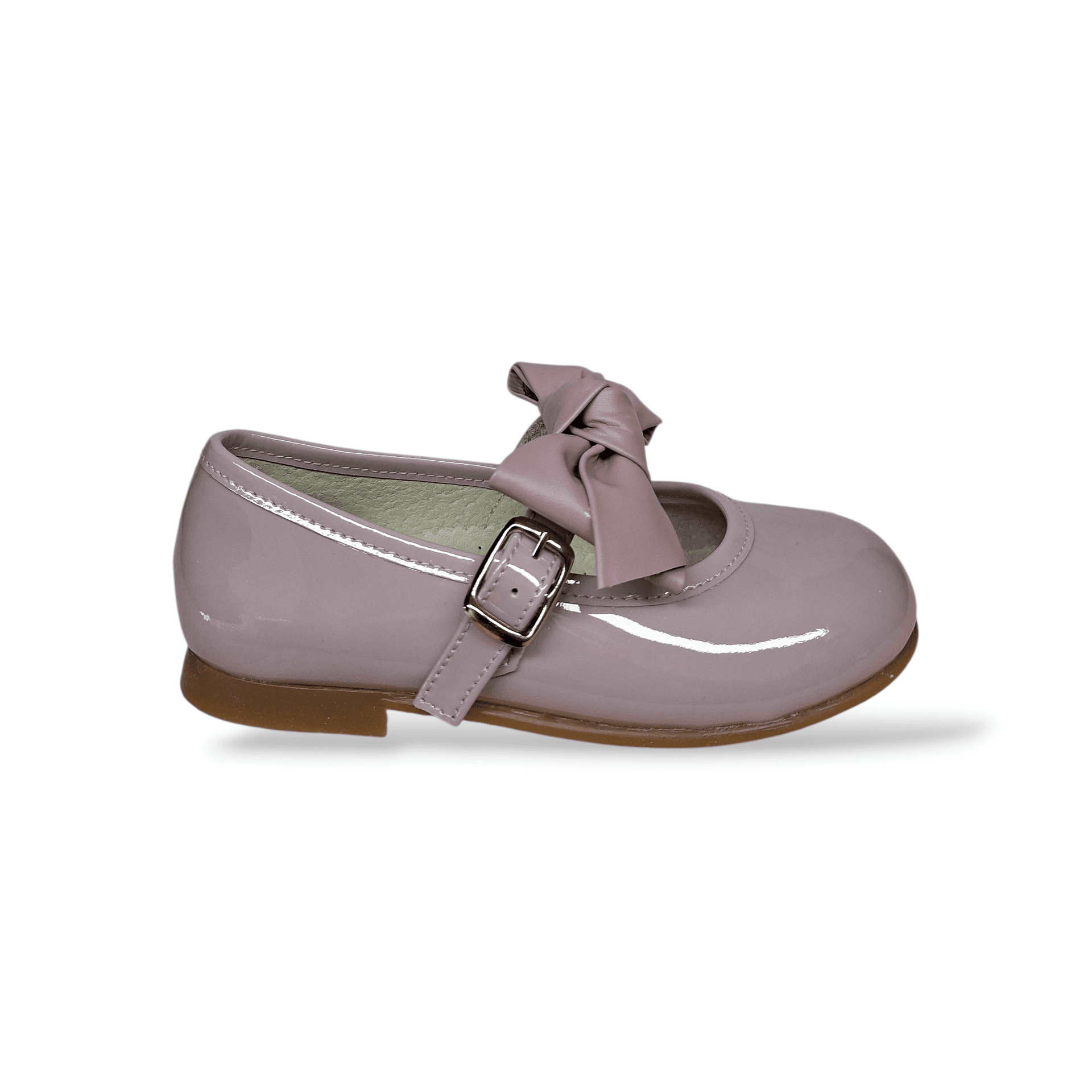 Ballerine Bambina PANYNO Cipria Vernice con Fibbia e Fiocco – Scarpe Cerimonia Eleganti - 6