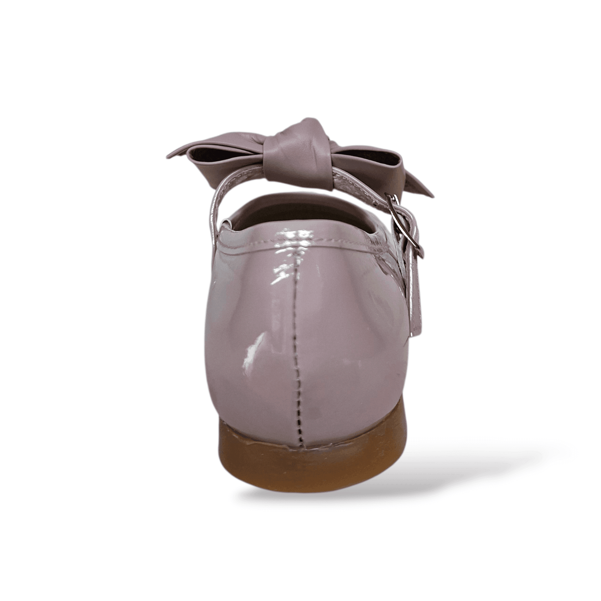 Ballerine Bambina PANYNO Cipria Vernice con Fibbia e Fiocco – Scarpe Cerimonia Eleganti - 3