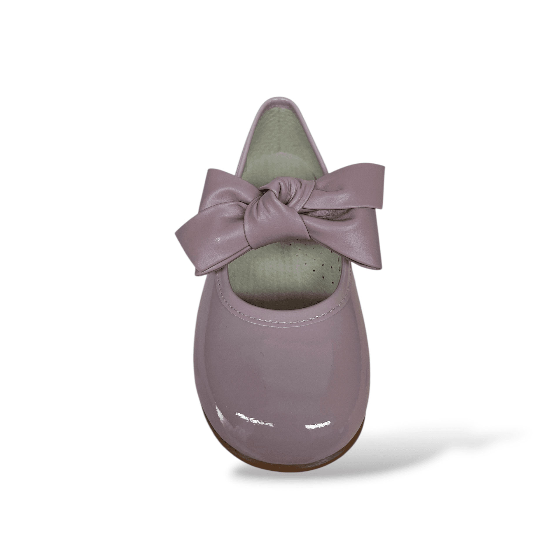 Ballerine Bambina PANYNO Cipria Vernice con Fibbia e Fiocco – Scarpe Cerimonia Eleganti - 4
