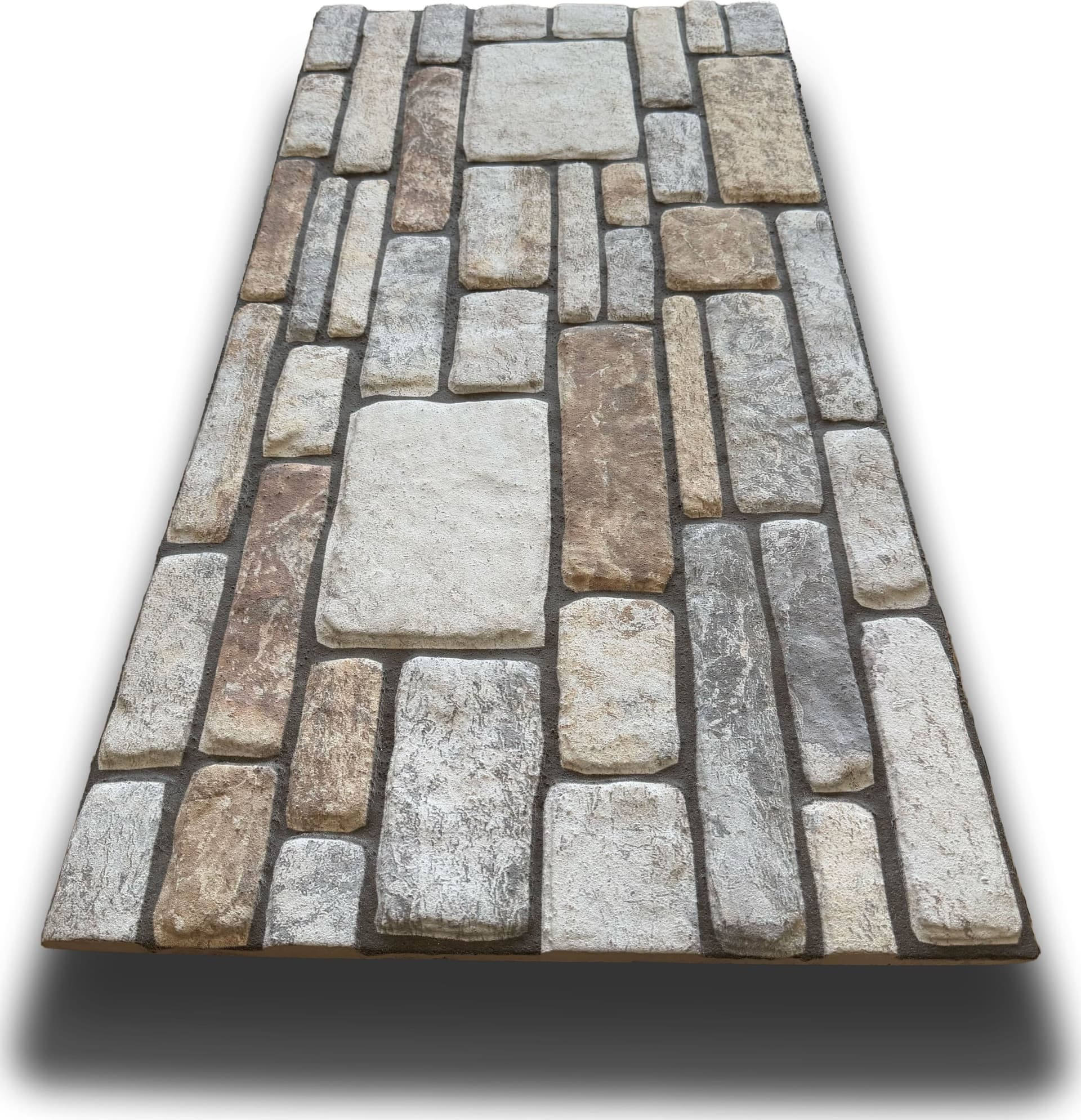 CAPPOTTO esterno - interno isolante in STYROFOAM 3D spess.2cm (100x50cm) con resine e malta Pietre levigate in Pannelli a muro 3D Eternal Parquet - Ariano Irpino, commercioVirtuoso.it
