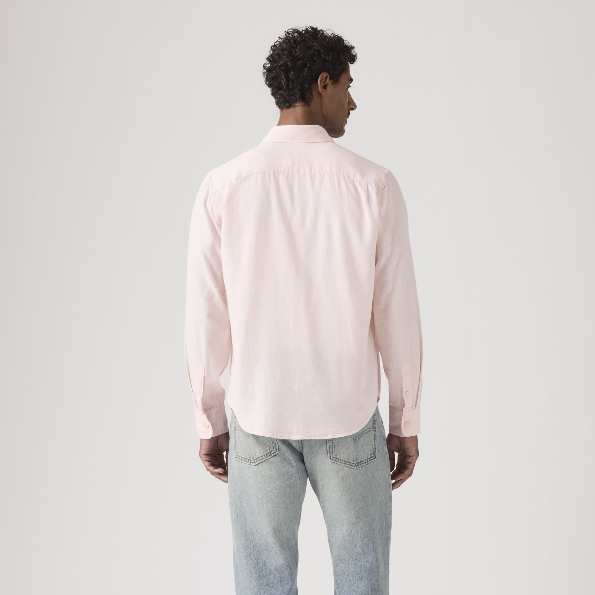 Levi's Camicia Uomo Sunset Pocket Rosa in Lino e Cotone Standard Fit 857460198 in Camicie casual Broadway Red - Barletta, commercioVirtuoso.it