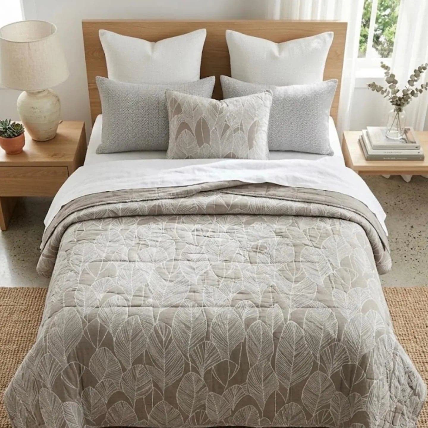 Trapuntino Casa Giulia Egeo Algeri Matrimoniale Jacquard - 5