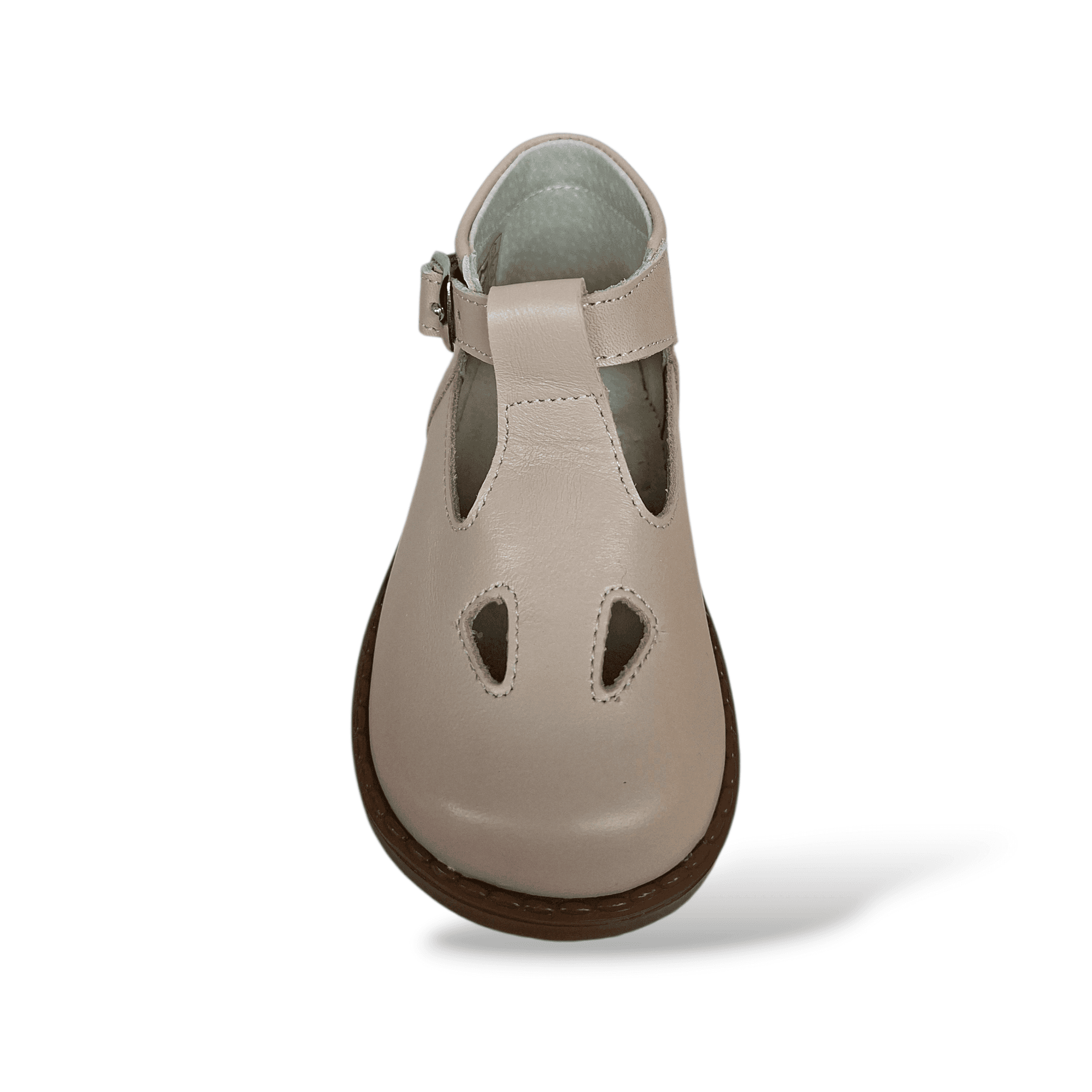 Occhi di bue bambino PANYNO beige pelle fibbia primi passi in Ballerine Scarpetteria Gica - Trani, commercioVirtuoso.it