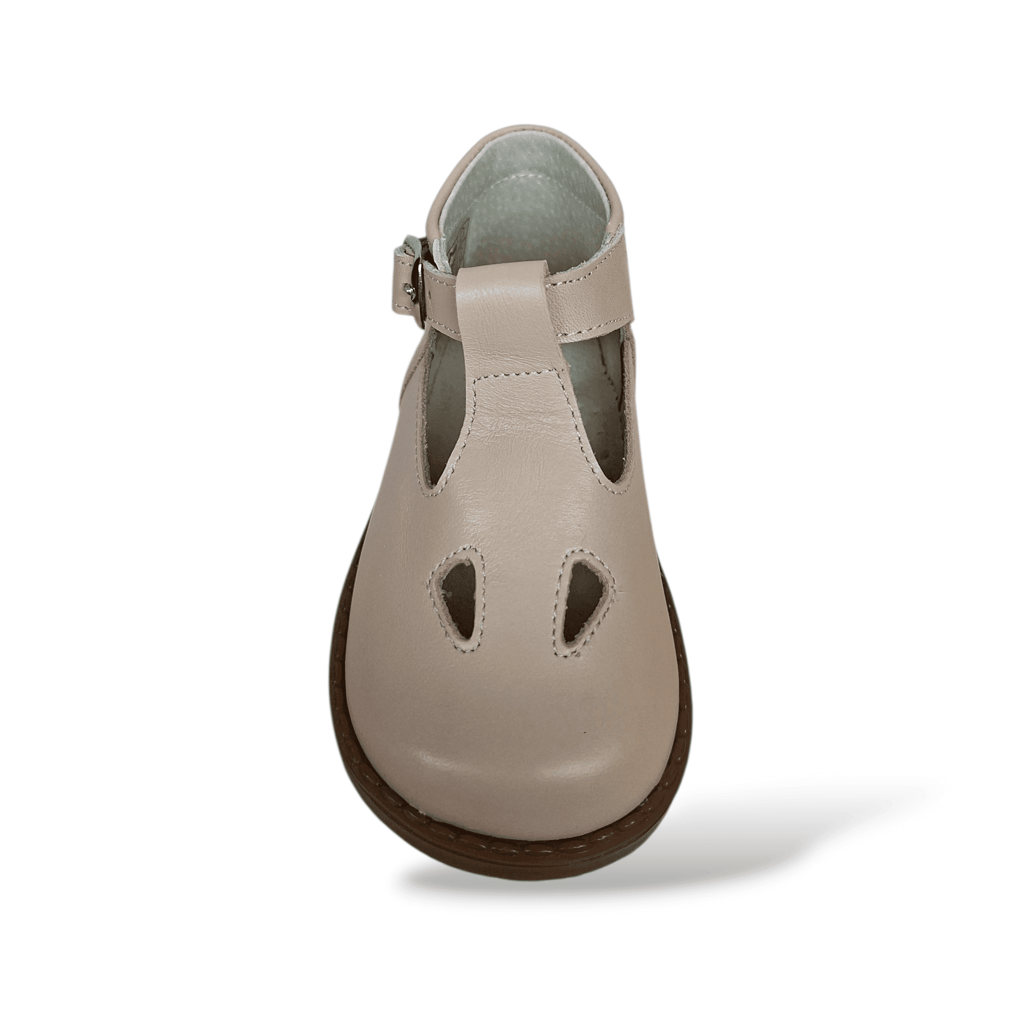 Occhi di bue bambino PANYNO beige pelle fibbia primi passi in Ballerine Scarpetteria Gica - Trani, commercioVirtuoso.it