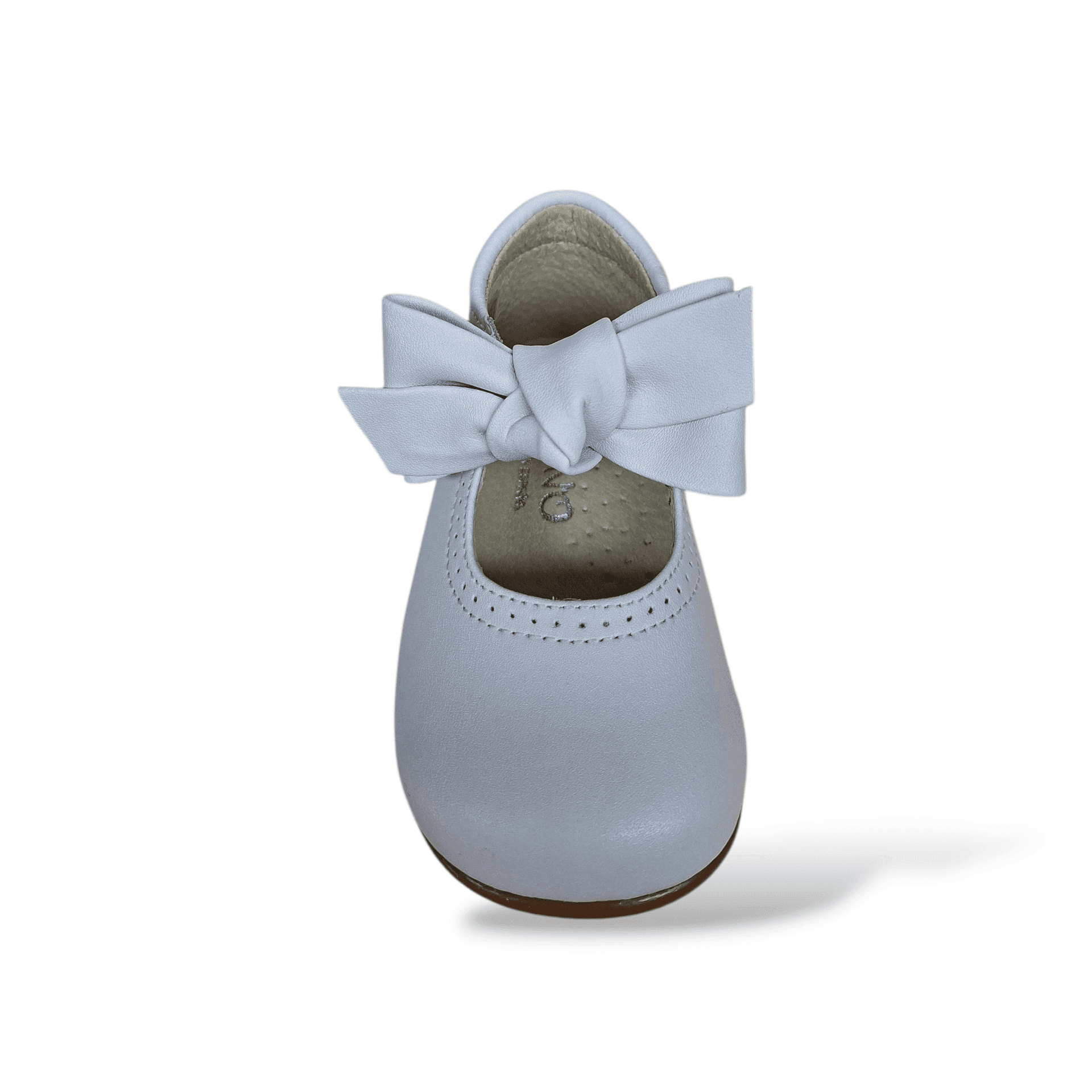 Ballerine bambina PANYNO bianco pelle fibbia primi passi cerimonia in Ballerine Scarpetteria Gica - Trani, commercioVirtuoso.it