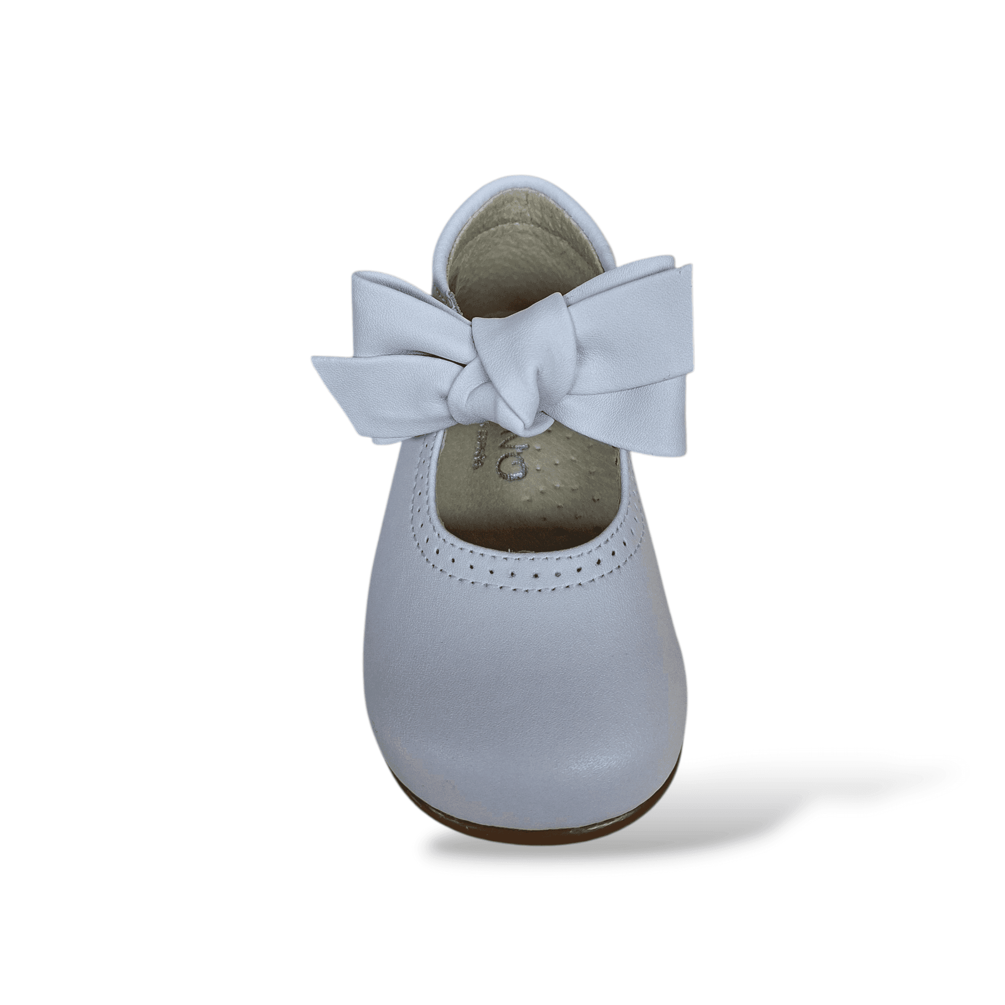 Ballerine bambina PANYNO bianco pelle fibbia primi passi cerimonia in Ballerine Scarpetteria Gica - Trani, commercioVirtuoso.it