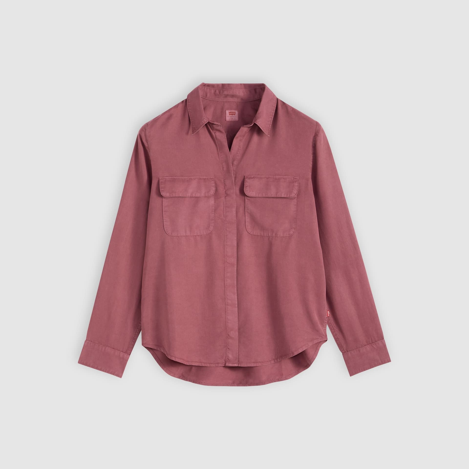 Levi's Camicia Donna Elaine in Lyocell TENCEL™ Crushed Berry Relaxed Fit - 6