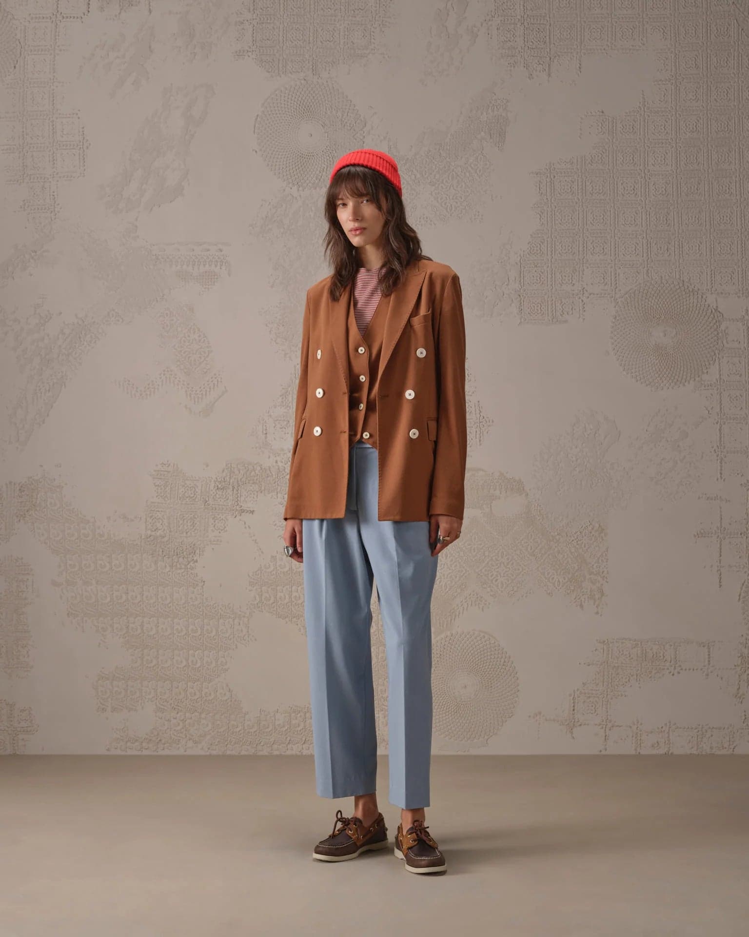 giacca Circolo 1901 donna indossata look completo