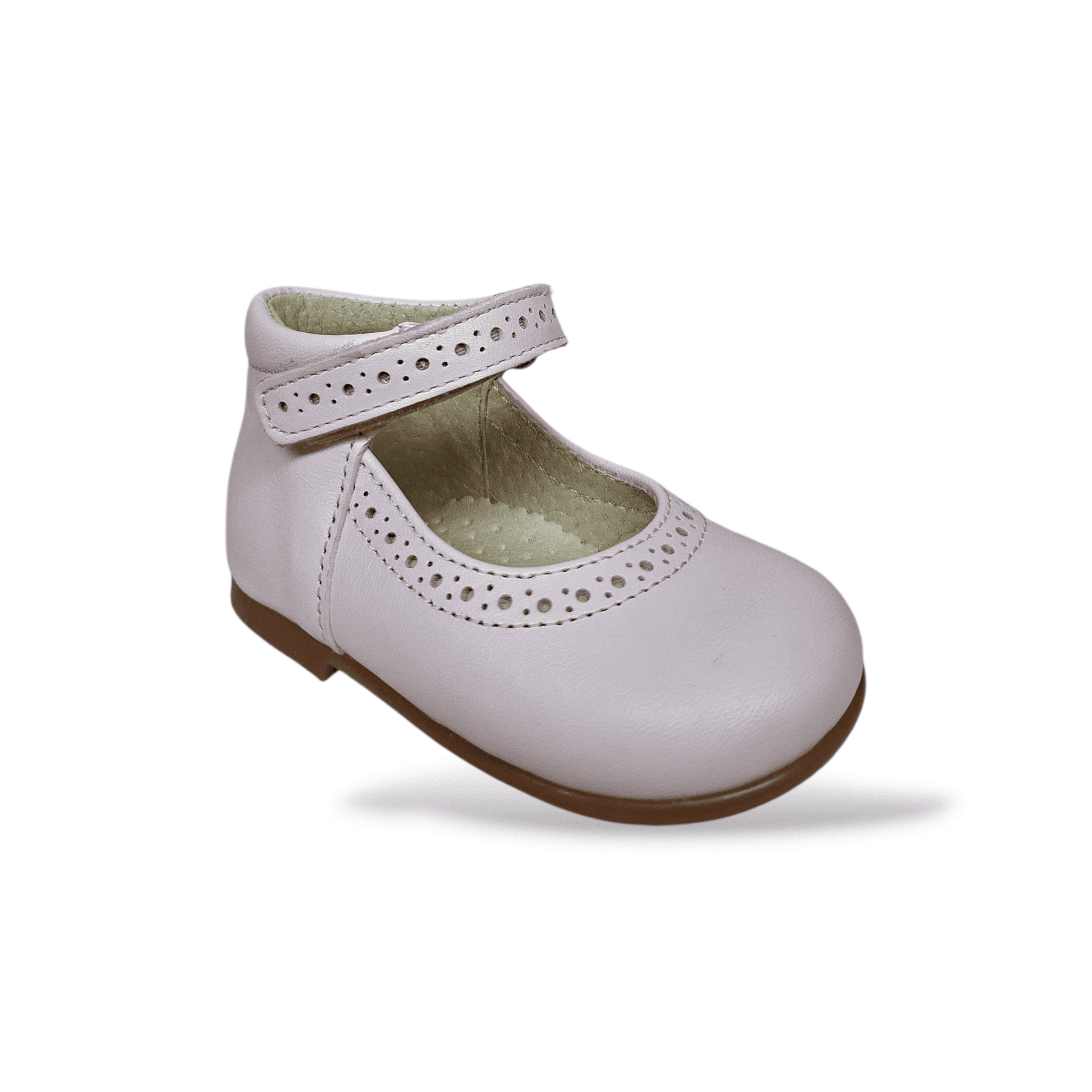 Ballerine bambina PANYNO rosa pelle fibbia primi passi cerimonia in Ballerine Scarpetteria Gica - Trani, commercioVirtuoso.it