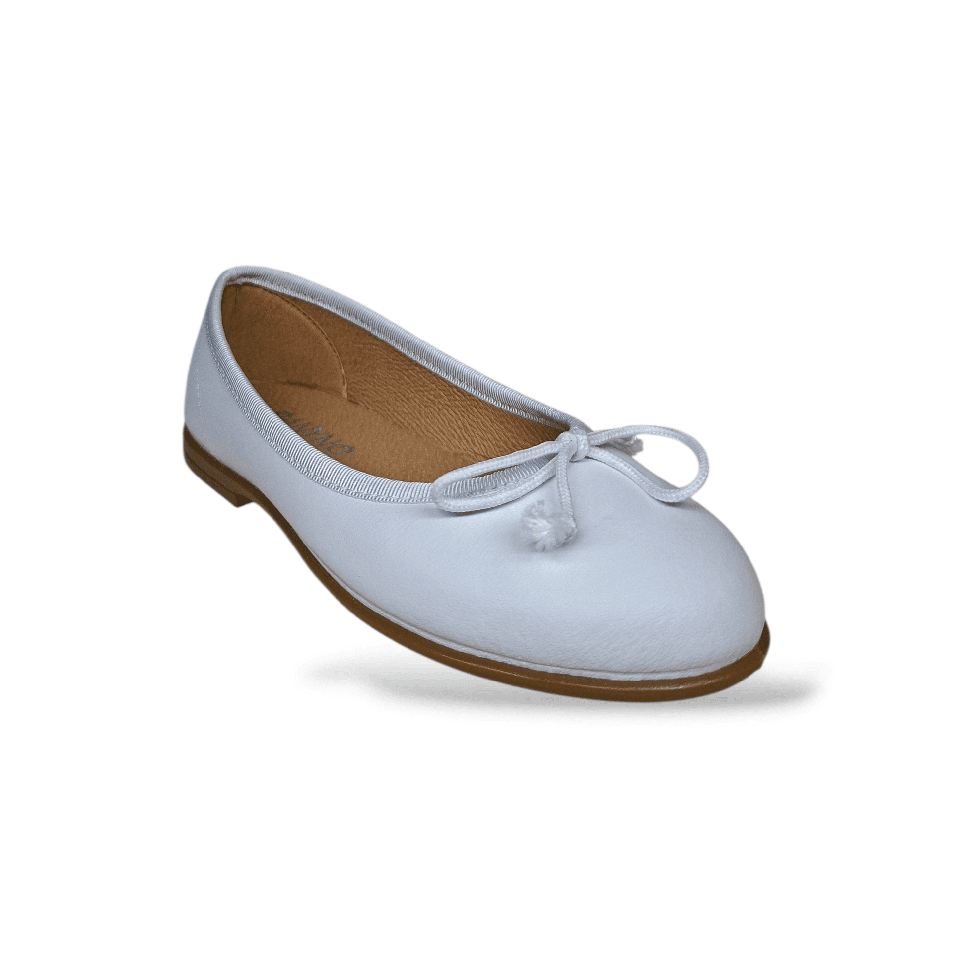 Ballerine bambina PANYNO bianco pelle elastico cerimonia eleganti in Ballerine Scarpetteria Gica - Trani, commercioVirtuoso.it