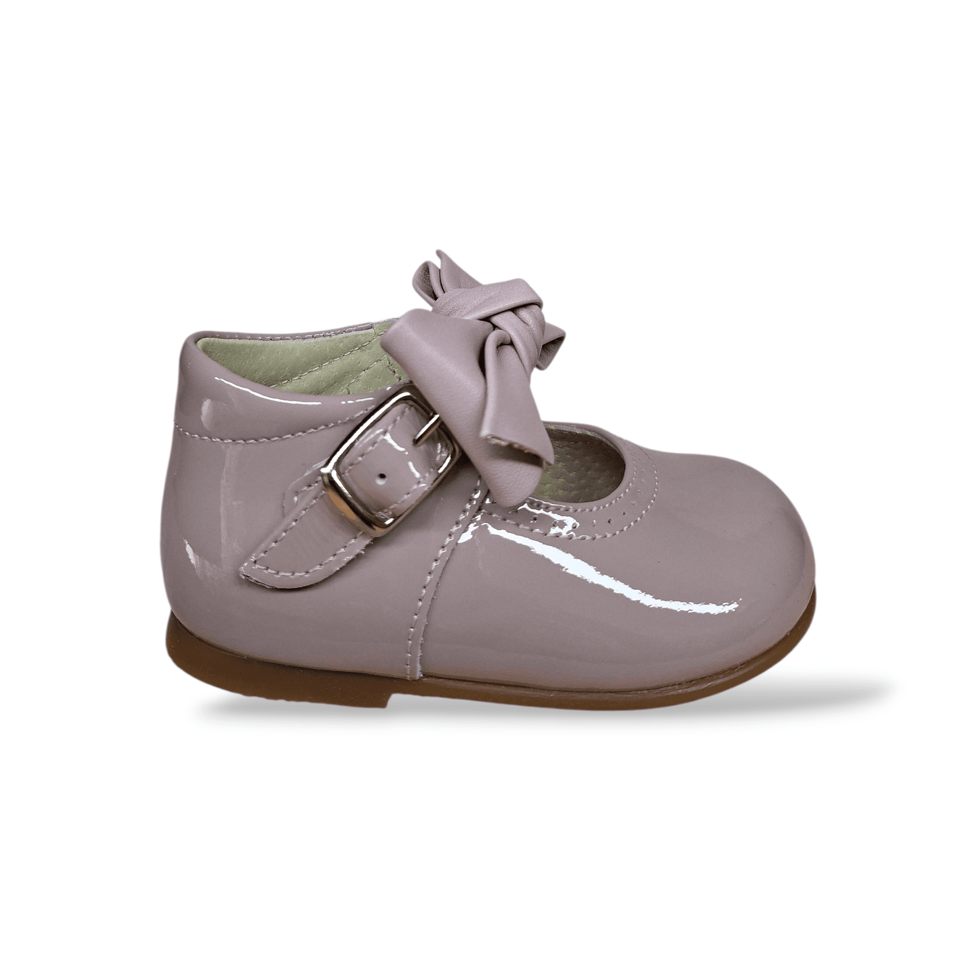 Ballerine Bambina PANYNO Cipria Vernice con Fibbia e Fiocco – Scarpe Primi Passi e Cerimonia - 6