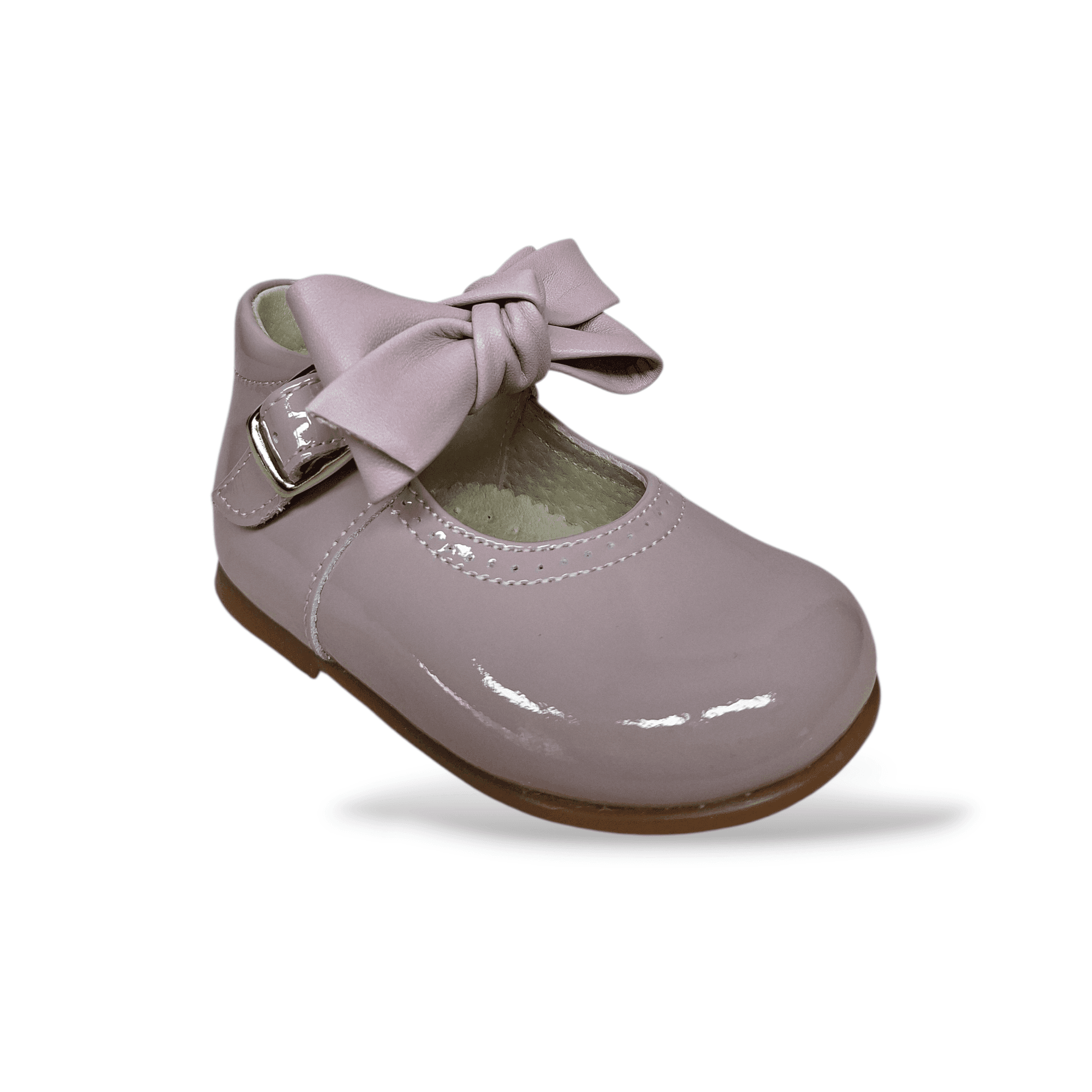 Ballerine bambina PANYNO cipria vernice fibbia primi passi cerimonia in Ballerine Scarpetteria Gica - Trani, commercioVirtuoso.it