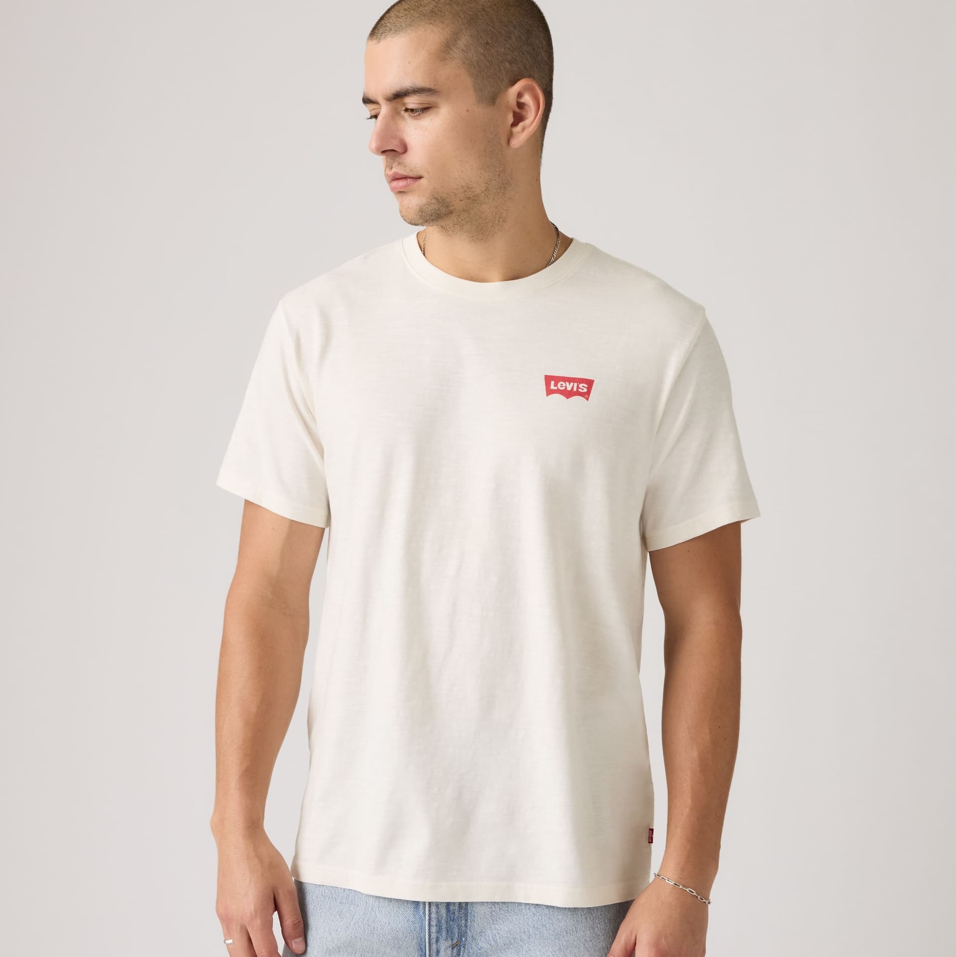 Levi's T-shirt Uomo Relaxed Fit Bianca con Stampa Logo Cotone 161432451 newfp in T-shirt Broadway Red - Barletta, commercioVirtuoso.it