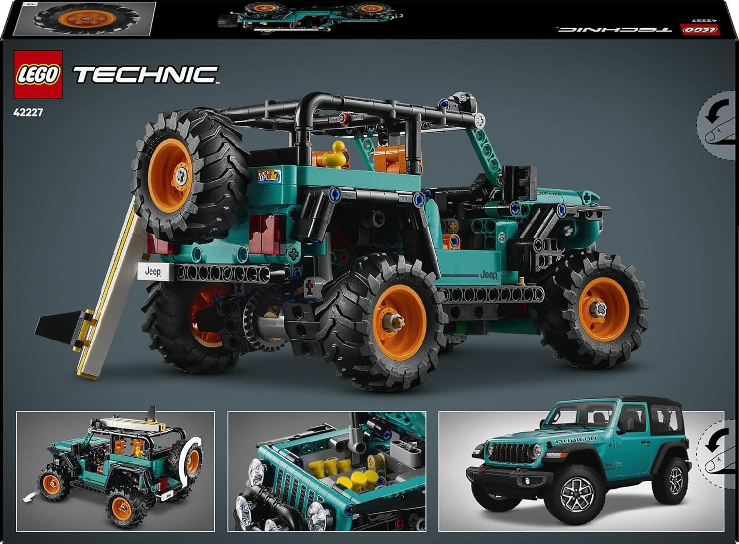 Lego Technic - SUV Jeep Wrangler Rubicon 42227 - 6