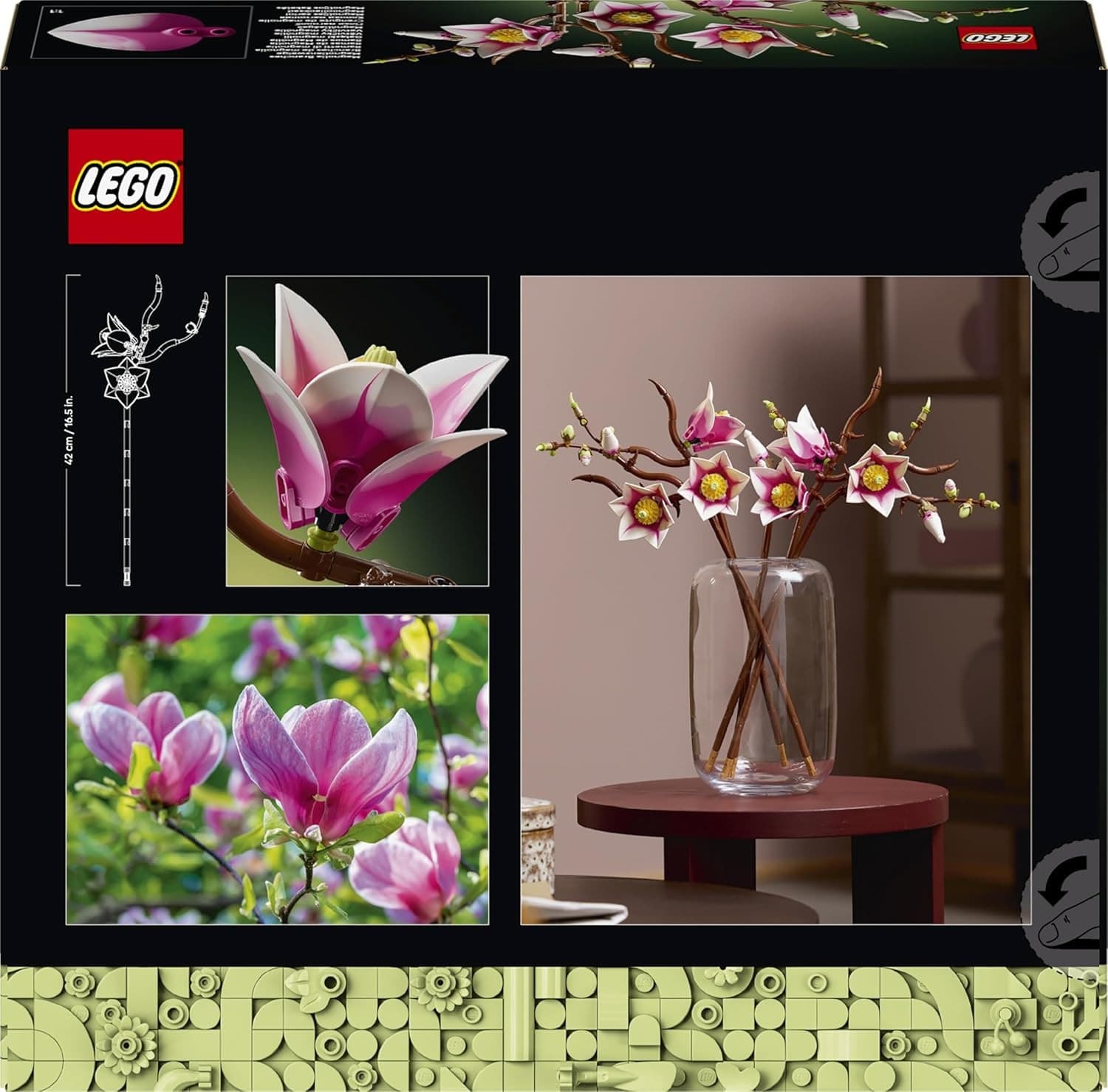 Lego Botanicals - Rametti di Magnolia 11510 - 6
