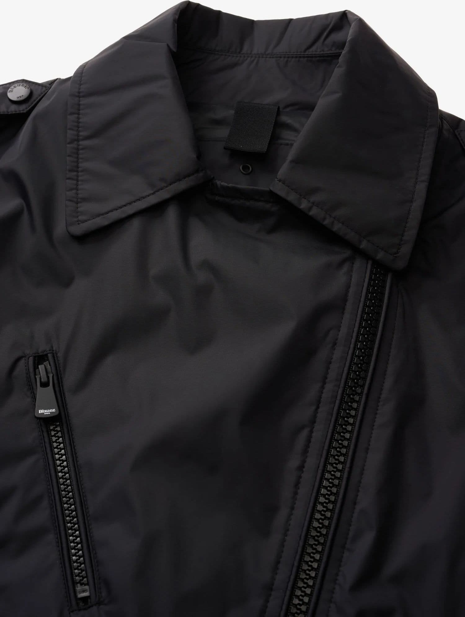 Blauer chiodo donna Zamora in nylon nero con zip in Giacche Broadway Red - Barletta, commercioVirtuoso.it