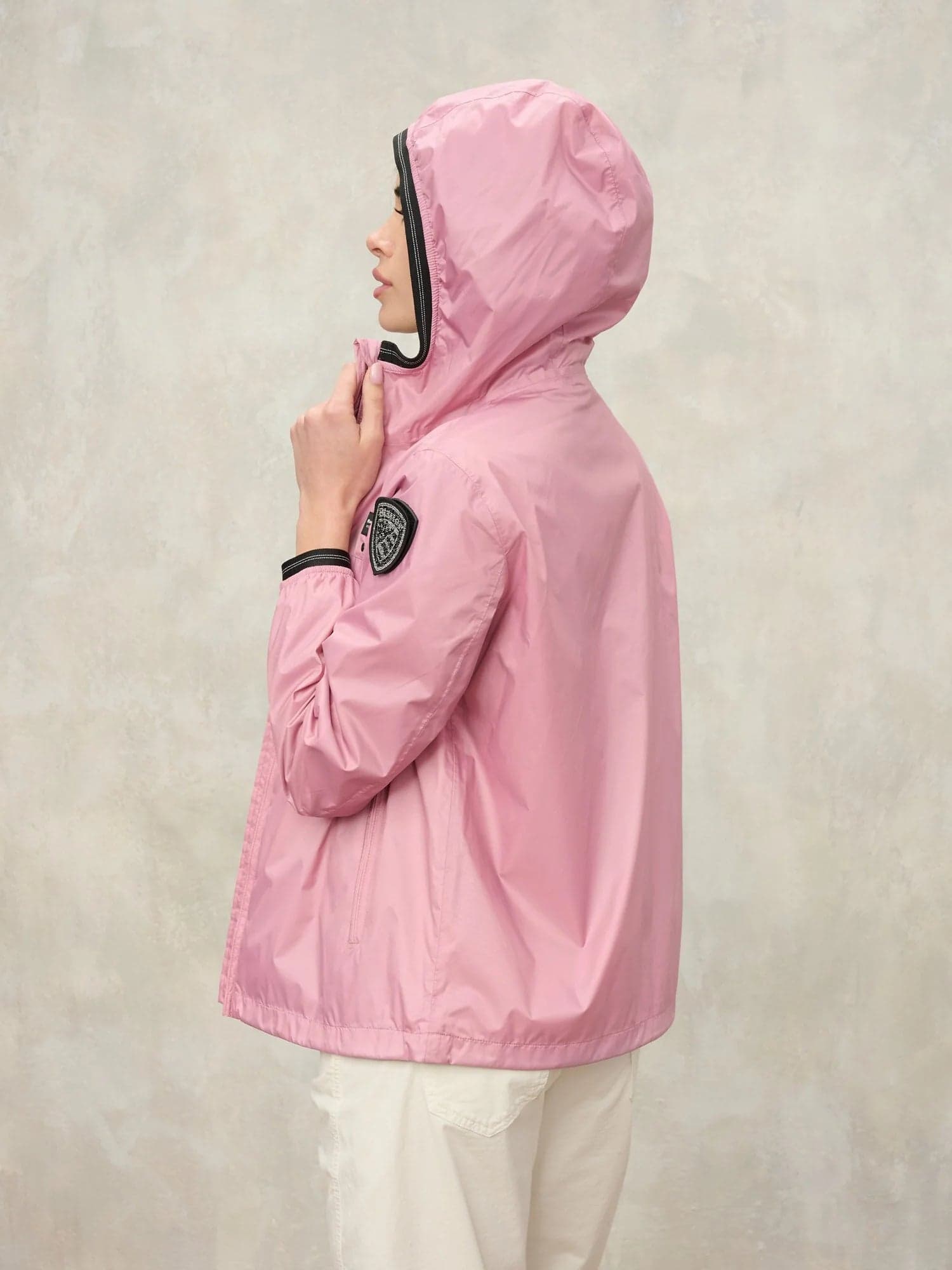Blauer giacca donna Anawan antivento e antipioggia con cappuccio rosa in Giacche Broadway Red - Barletta, commercioVirtuoso.it