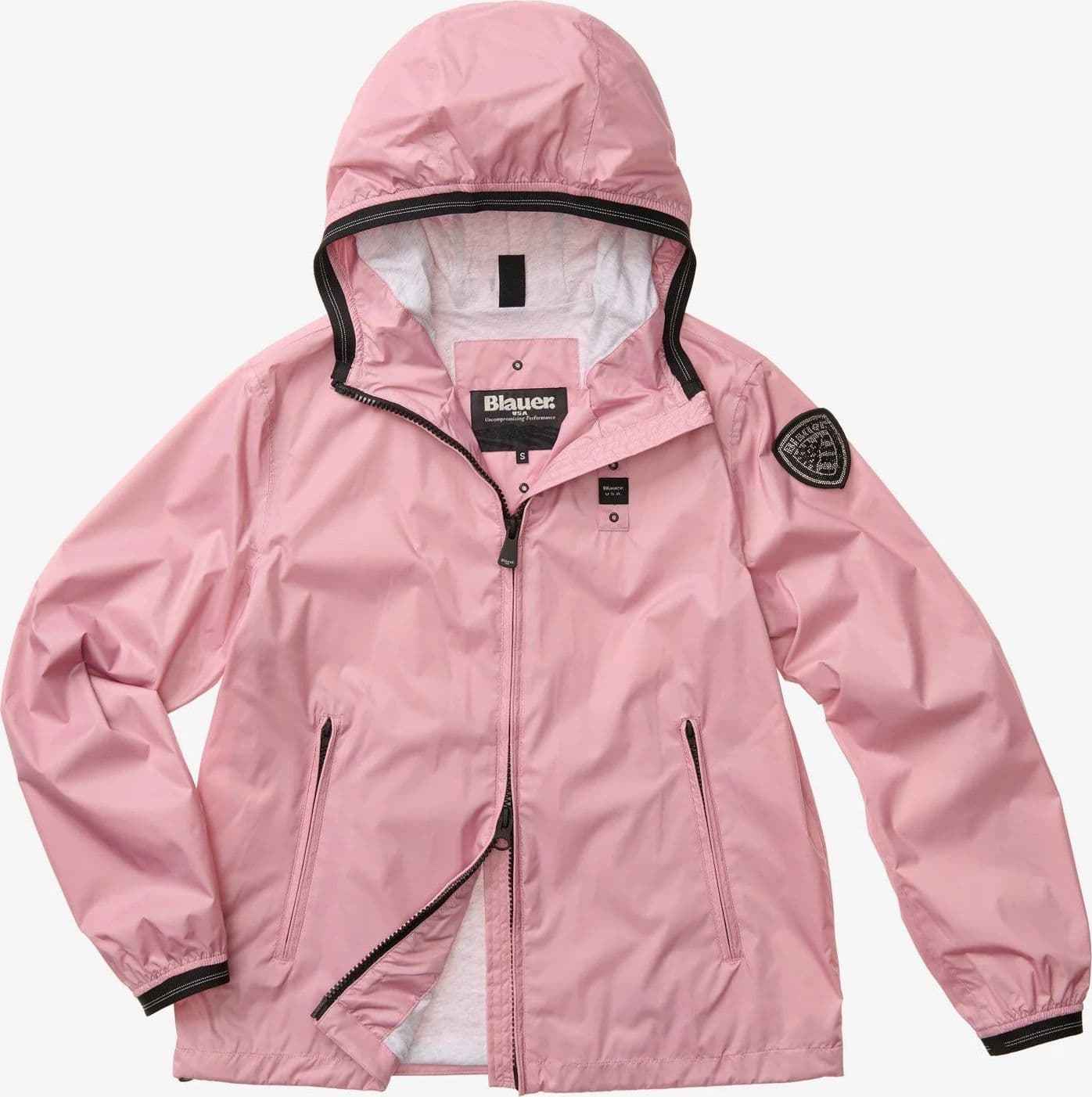 Blauer giacca donna Anawan antivento e antipioggia con cappuccio rosa in Giacche Broadway Red - Barletta, commercioVirtuoso.it
