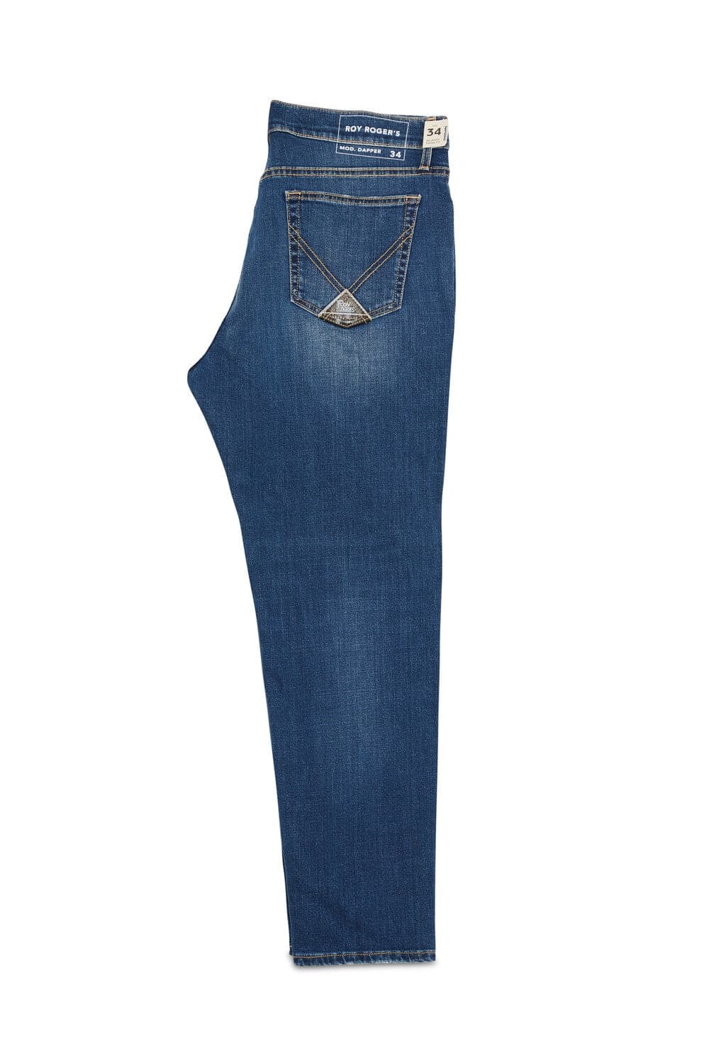 Roy Roger's jeans uomo Dapper denim stretch lavaggio Kendrick in Jeans Broadway Red - Barletta, commercioVirtuoso.it