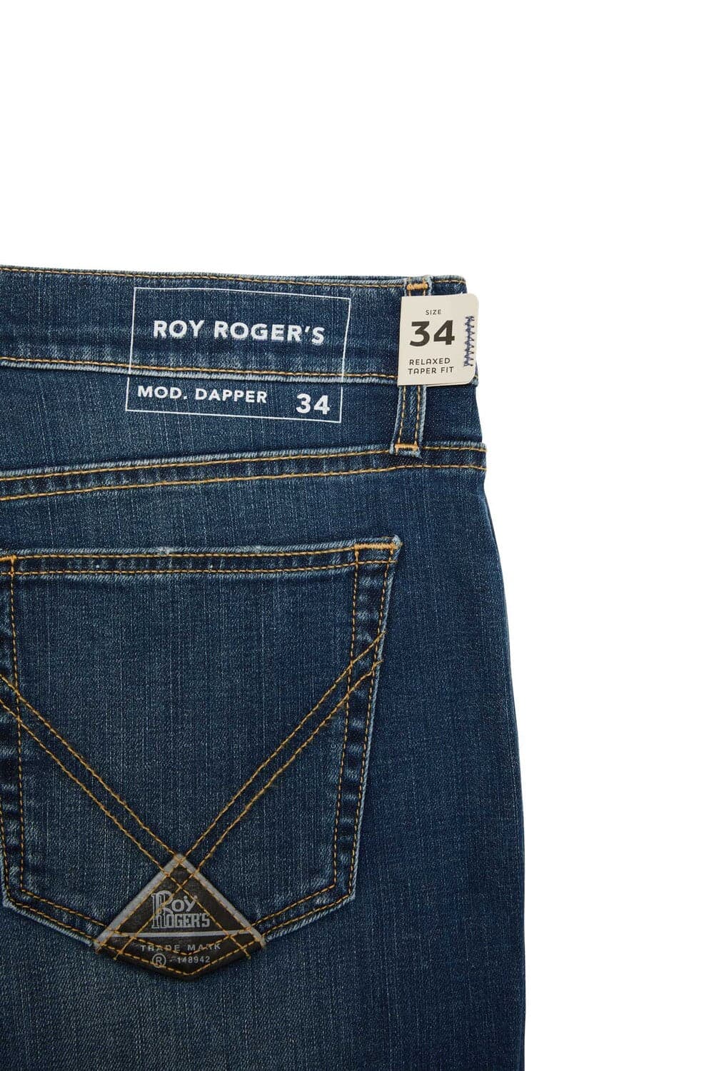 Roy Roger's jeans uomo Dapper denim stretch lavaggio Kendrick in Jeans Broadway Red - Barletta, commercioVirtuoso.it