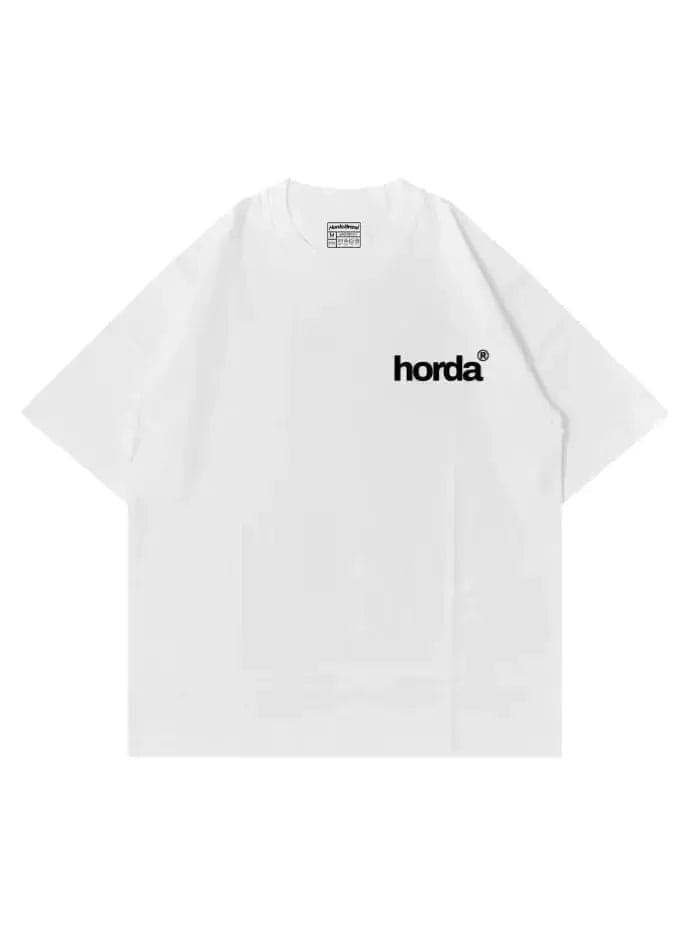 T-Shirt oversize cotone Boxy Fit Made in Italy Human Case - 3
