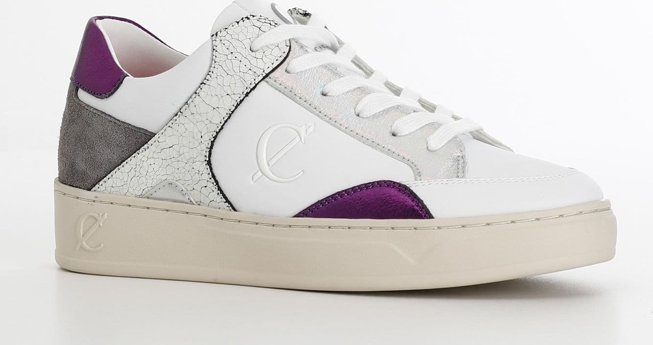 SNEAKERS LACCI VASCHETTA IN PELLE - 7