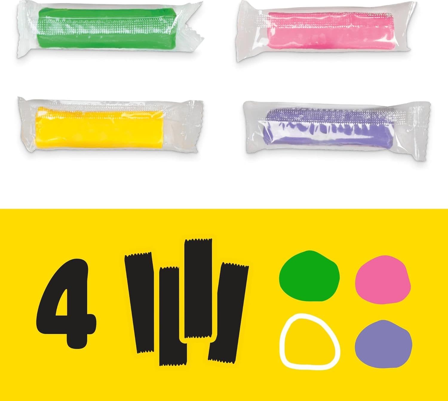 Hasbro - Play-Doh Disney Junior Happy Stackable - 5