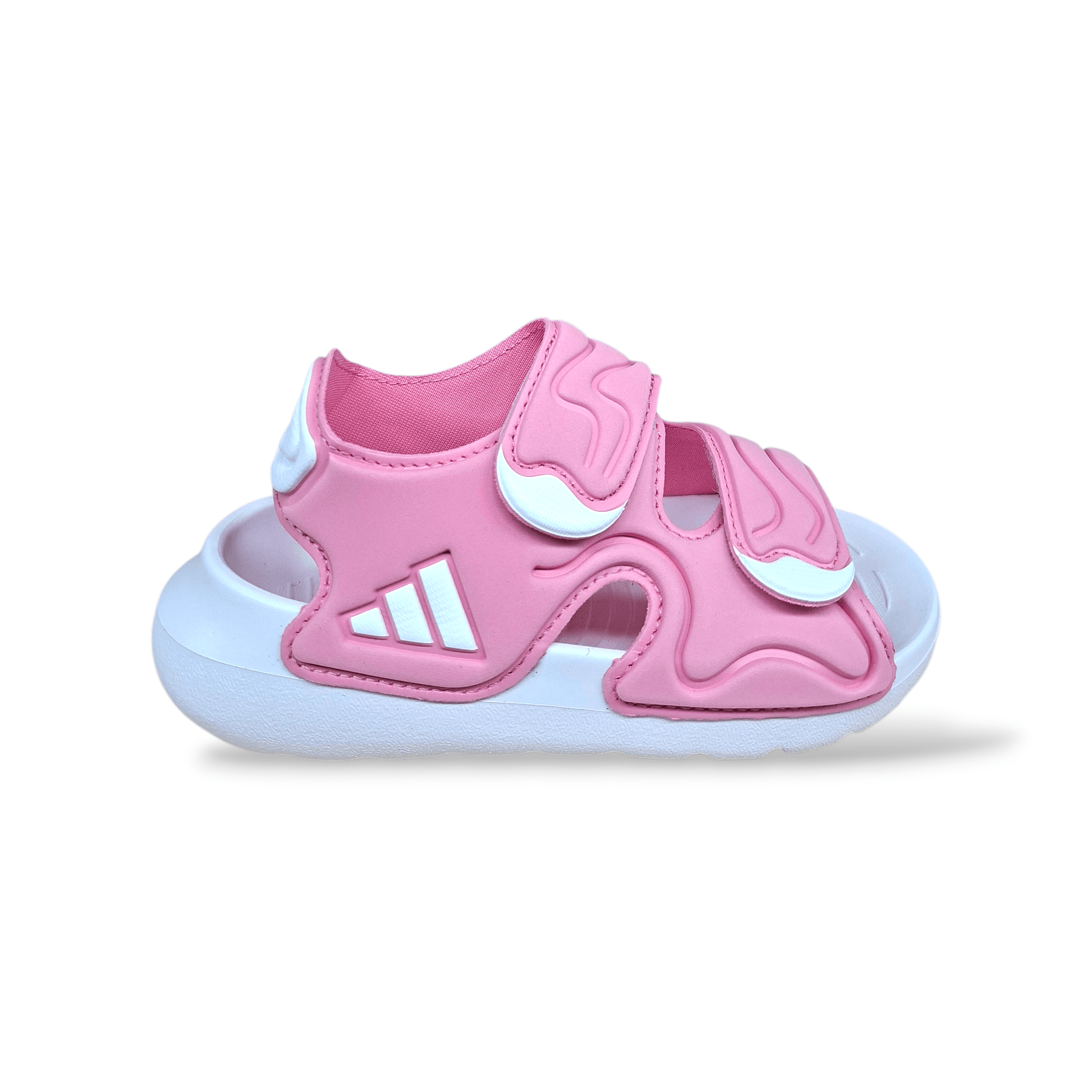 Sandalo bambina Adidas Altaswim fucsia bianco velcro sport style - 11