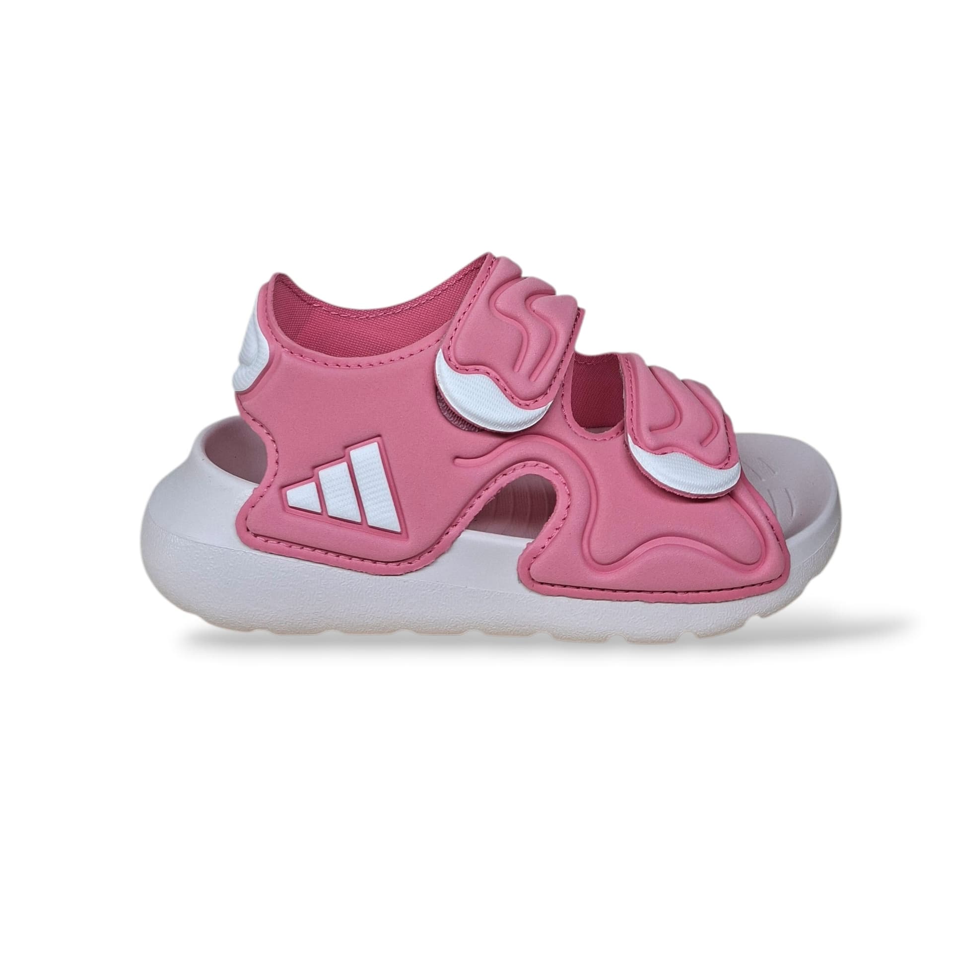 Sandalo bambina Adidas Altaswim fucsia bianco velcro sport style - 6
